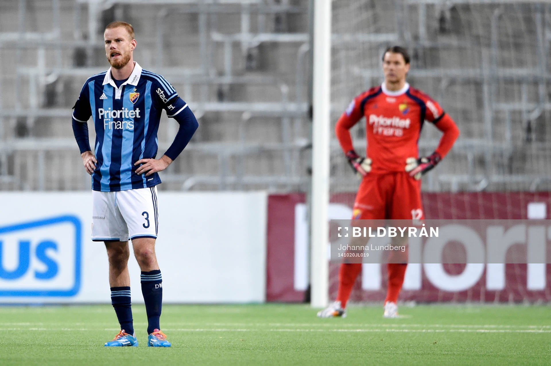 Djurgårdens Fredrik Stenman deppar