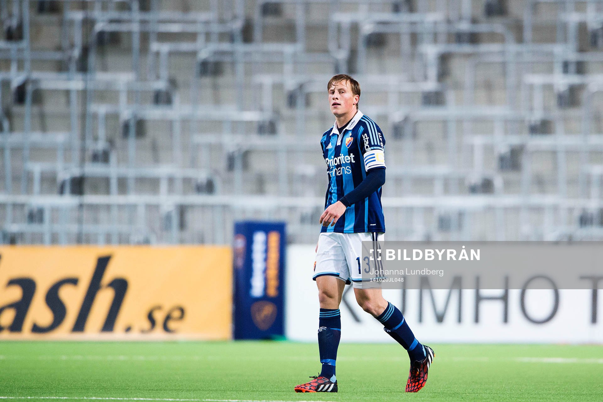 Djurgårdens Emil Bergström deppar