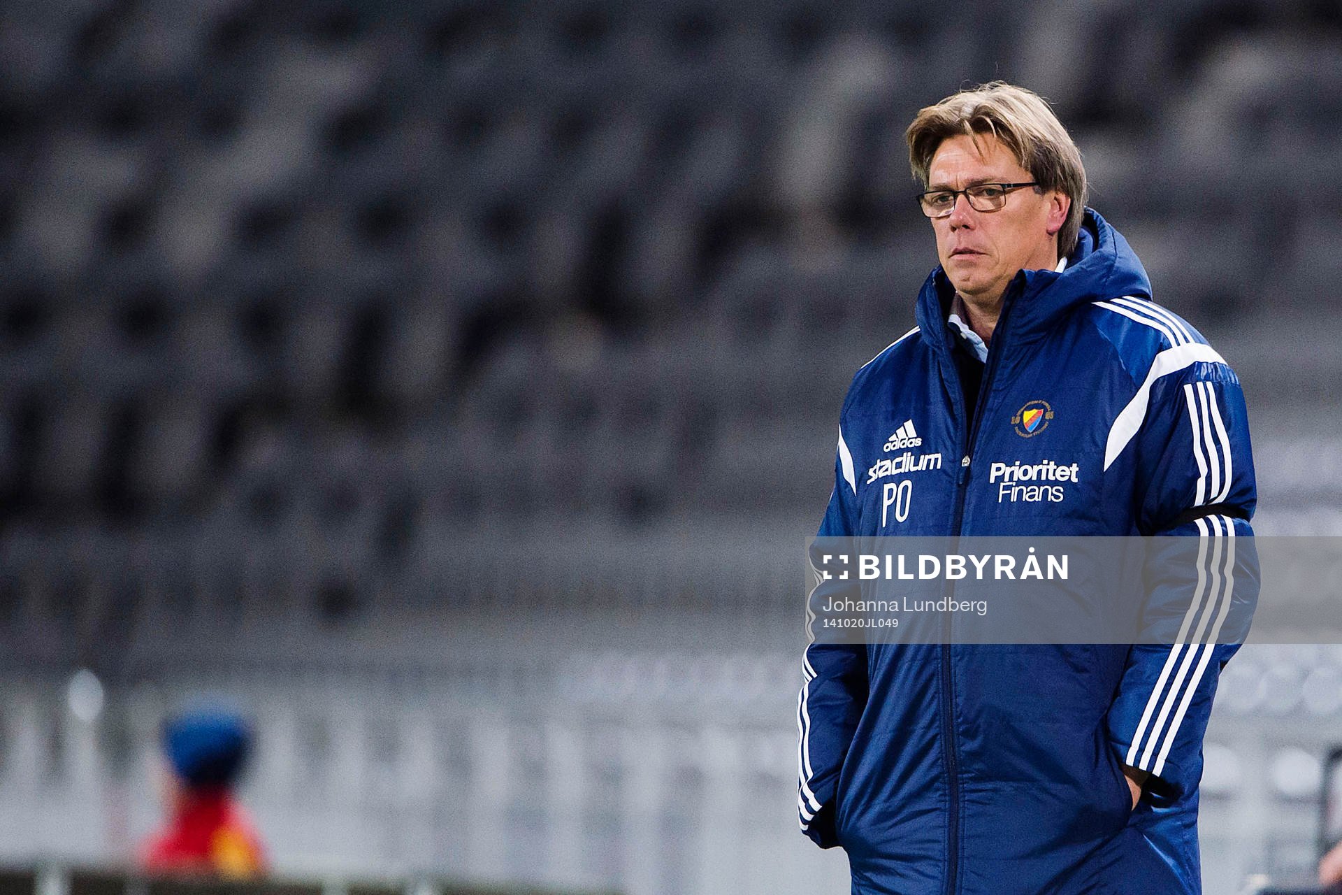 Djurgårdens tränare Per Olsson deppar