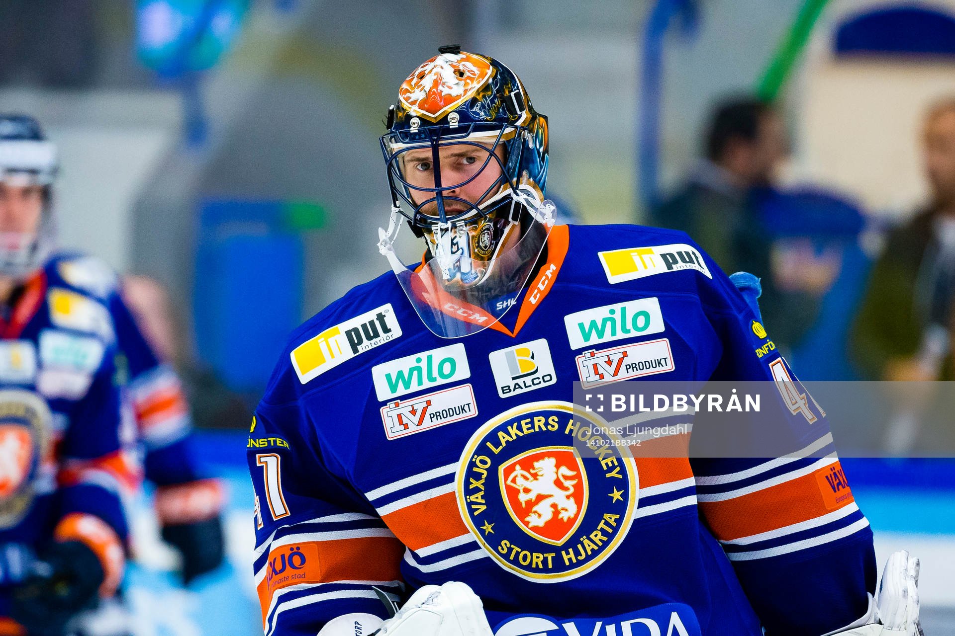 Växjös målvakt Cristopher Nihlstorp
