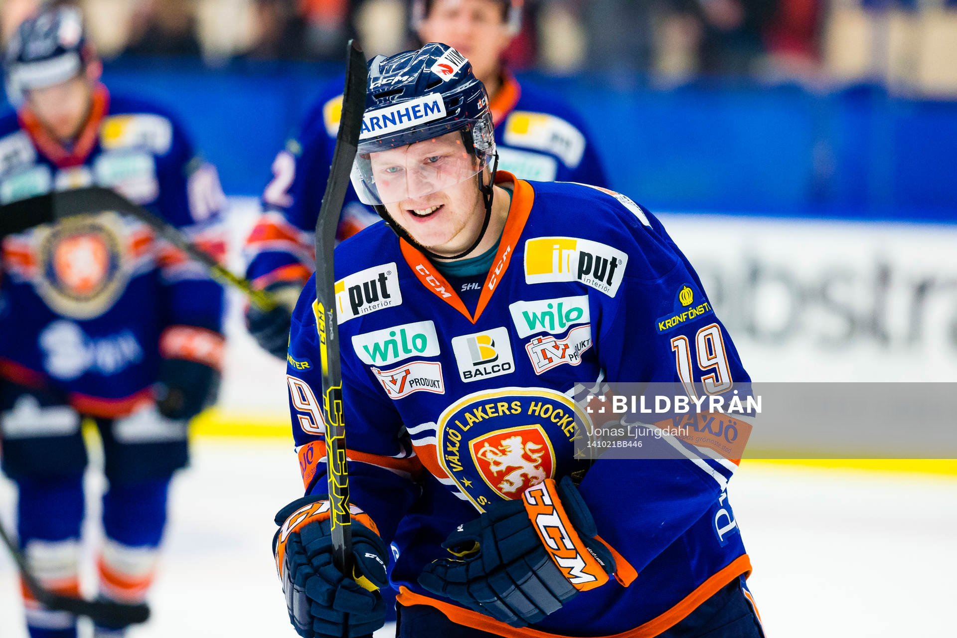 Växjös Tuomas Kiiskinen firar