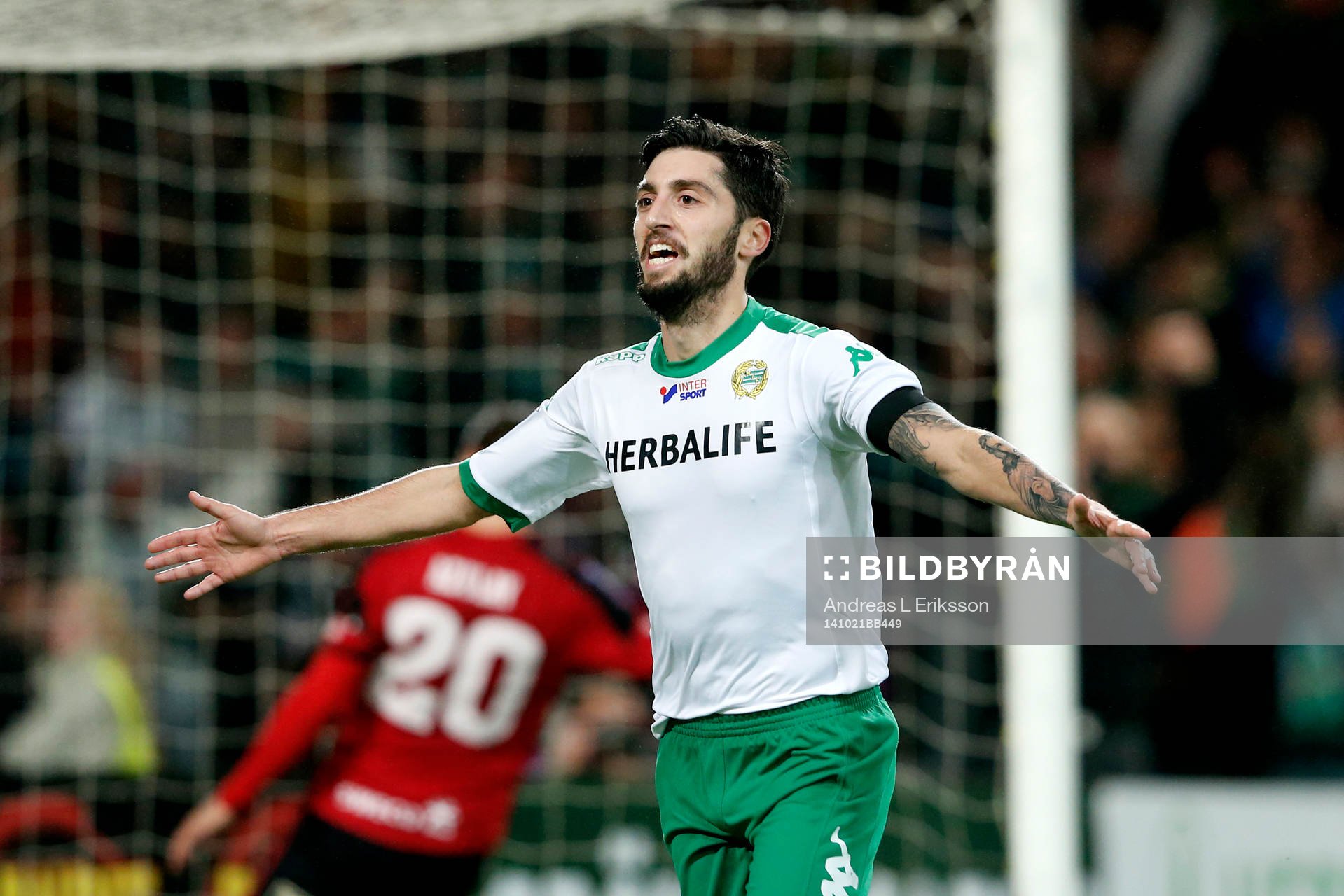 Hammarbys Nahir Besara gör 1-0