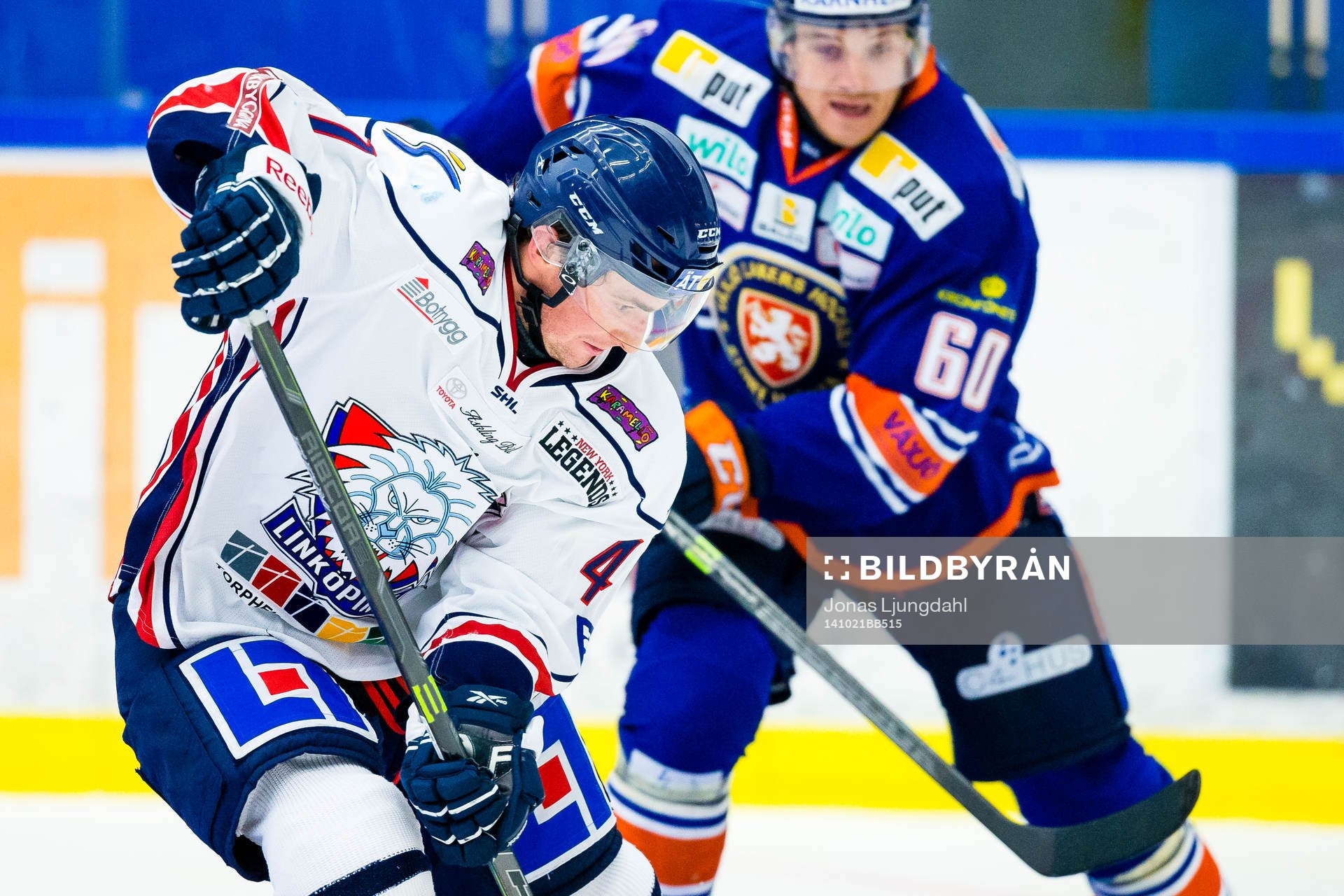 Linköpings Broc Little jagas av Växjös Erik Josefsson