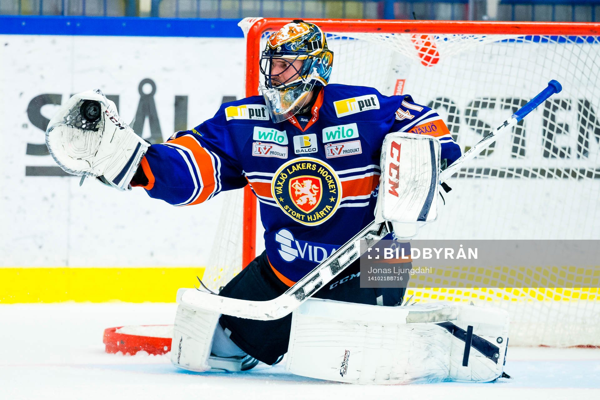 Växjös målvakt Cristopher Nihlstorp