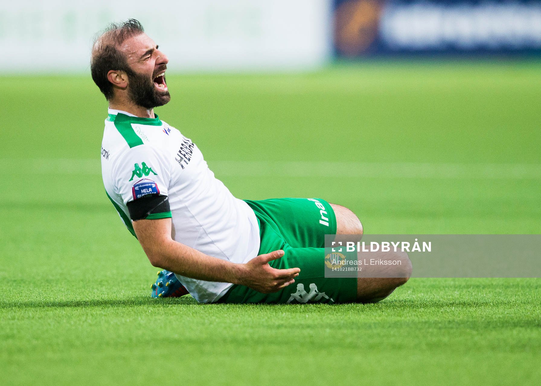 Hammarbys Kennedy Bakircioglu reagerar