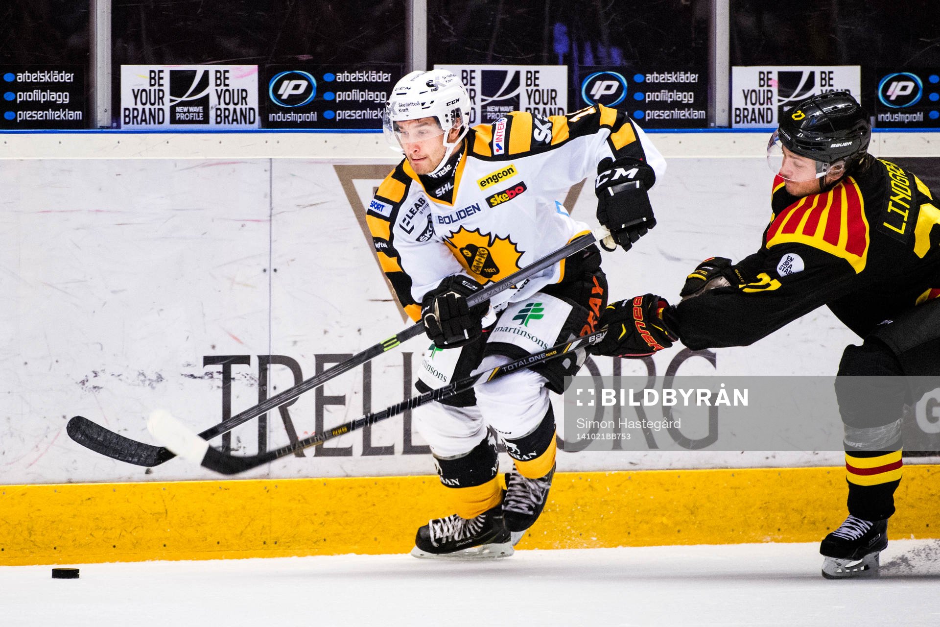 Skellefteås Andrew Calof och Brynäs Alexander Lindgren