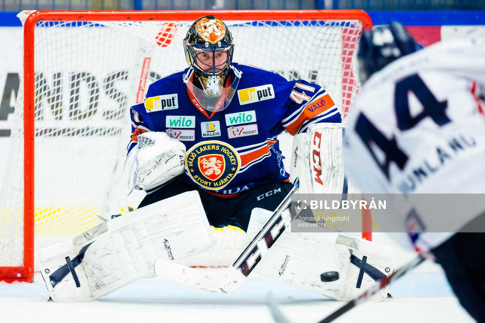 Växjös målvakt Cristopher Nihlstorp