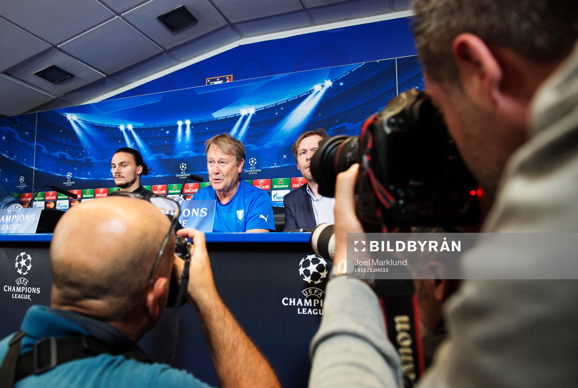 s Erik Johansson och tränare Åge Hareide