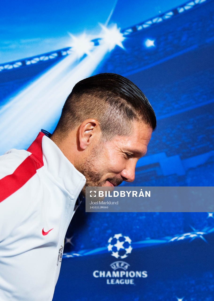 Atletico Madrids tränare Diego Simeone