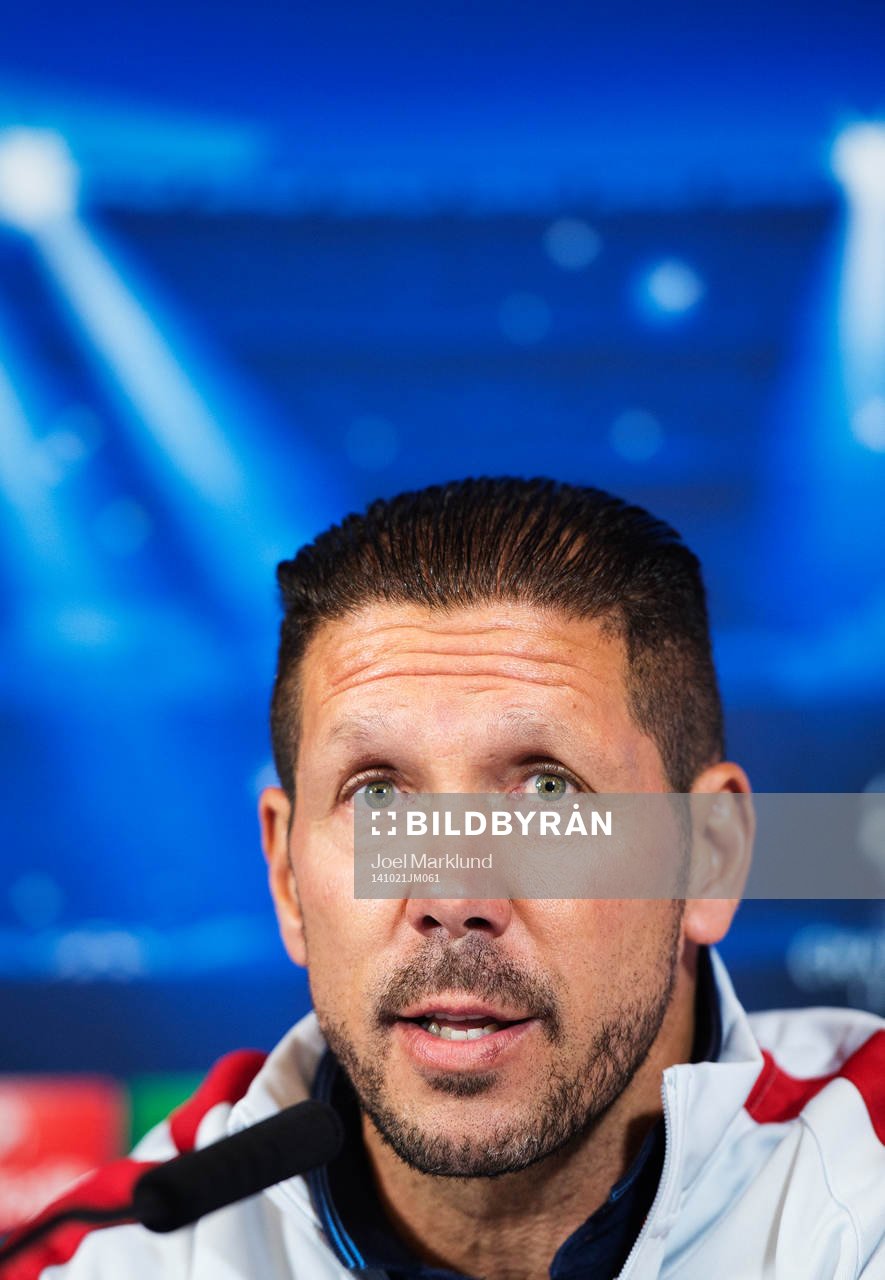 Atletico Madrids tränare Diego Simeone