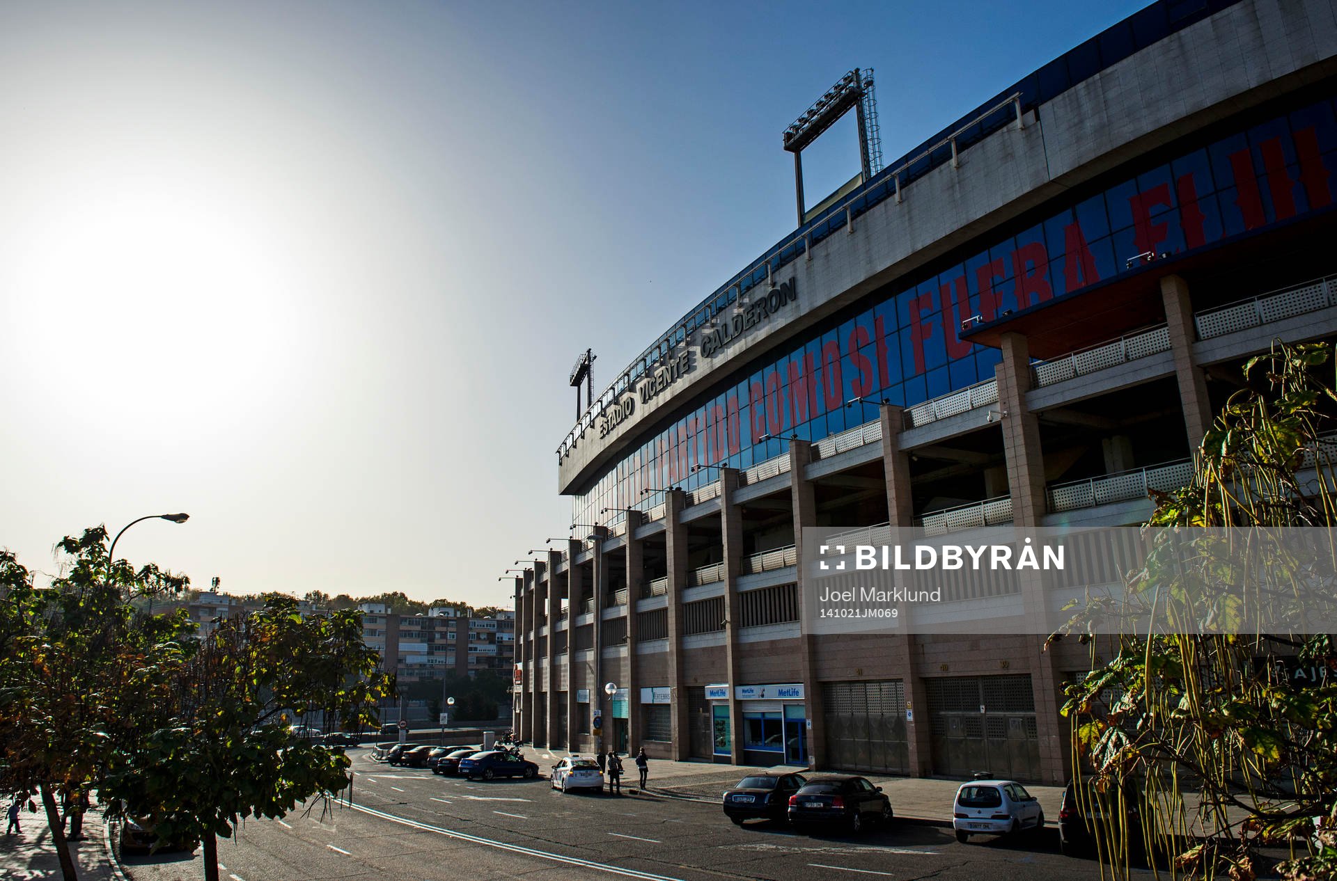 Atletico Madrids arena Estadio Vicente Calderon