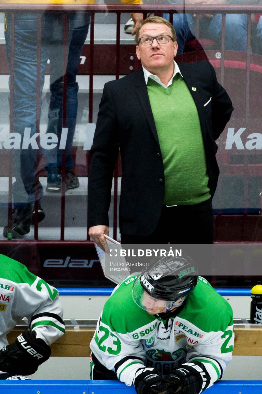 Rögles tränare Magnus Bogren