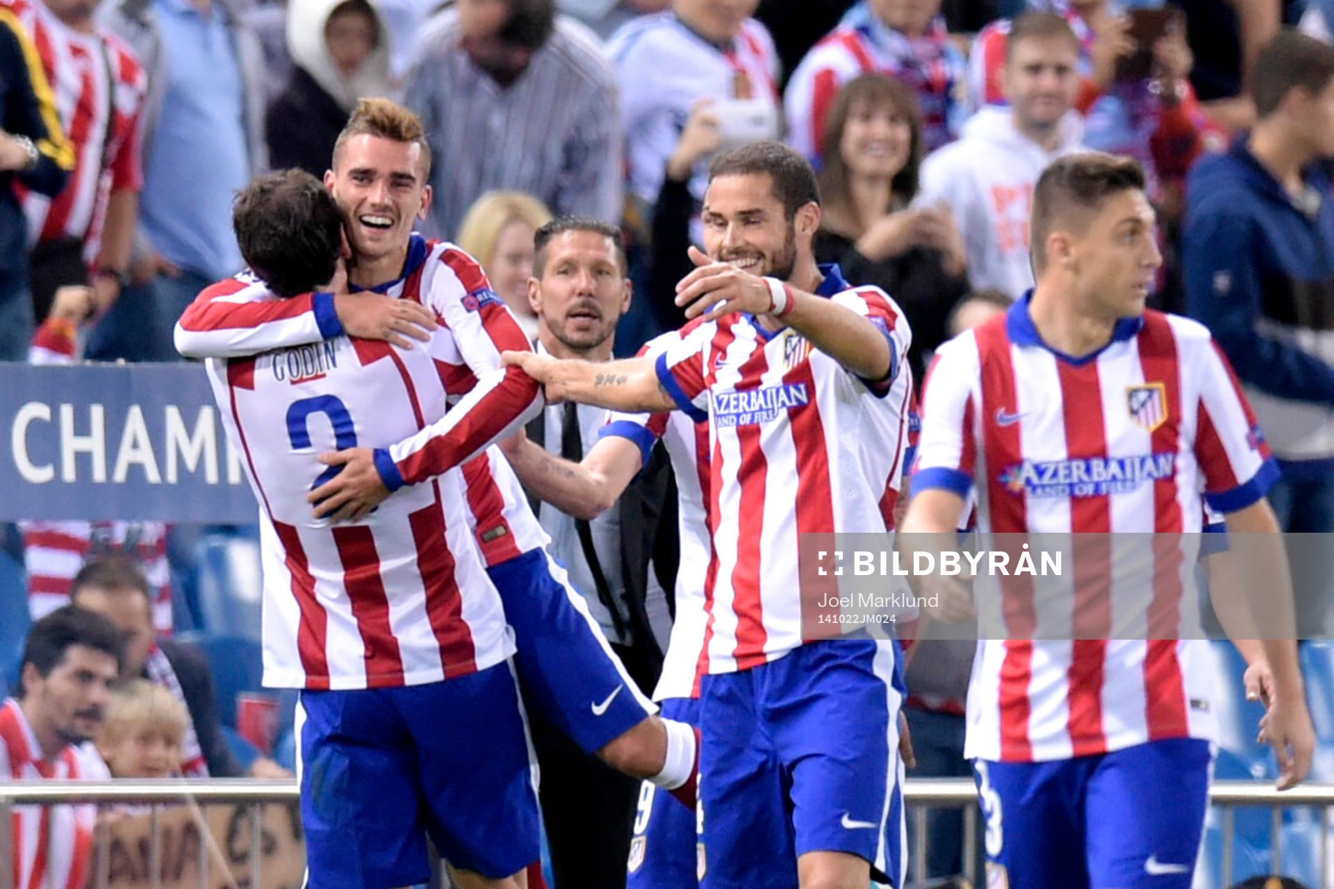 Atletico Madrids Antoine Griezmann kramas om