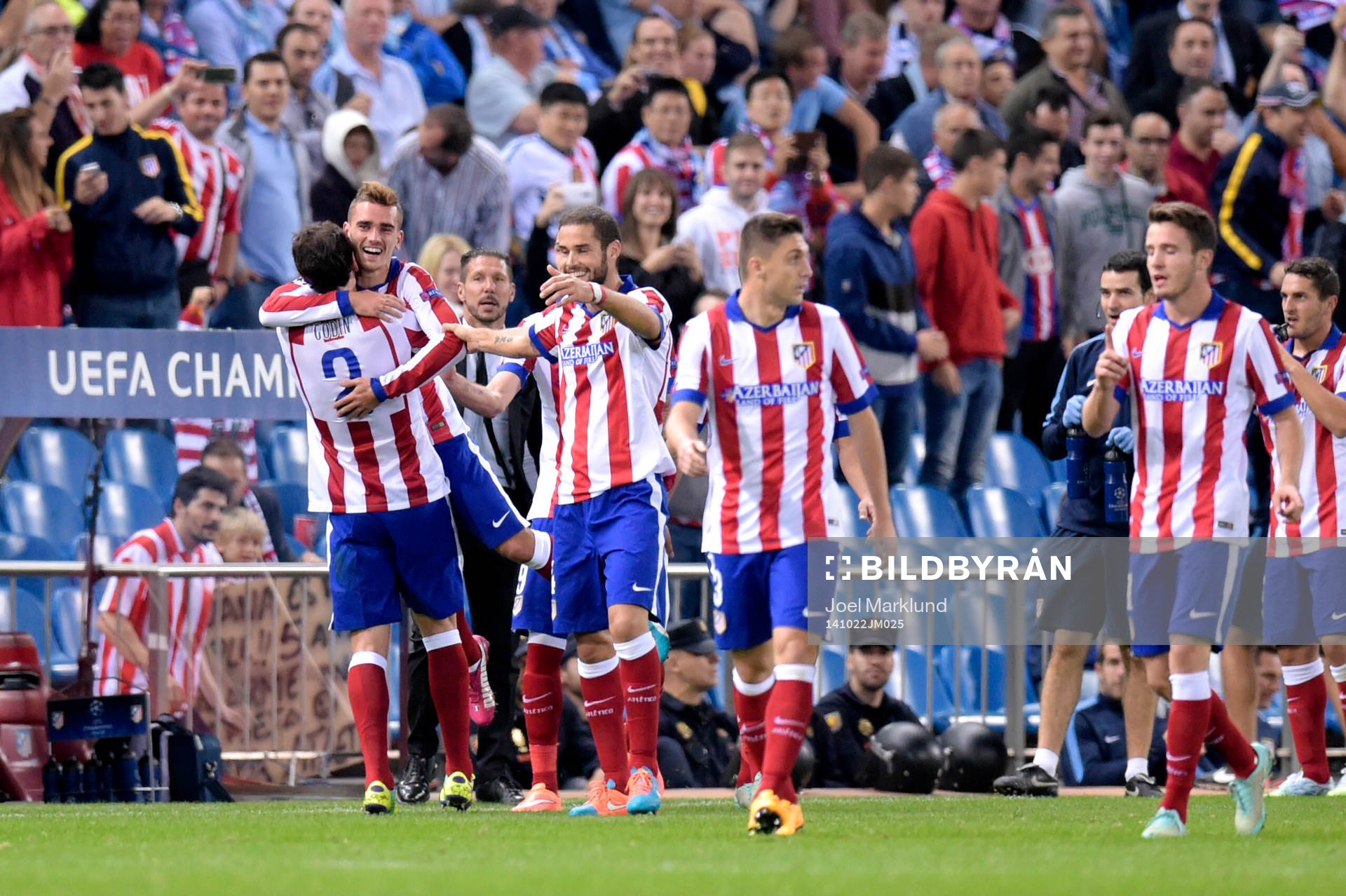 Atletico Madrids Antoine Griezmann kramas om