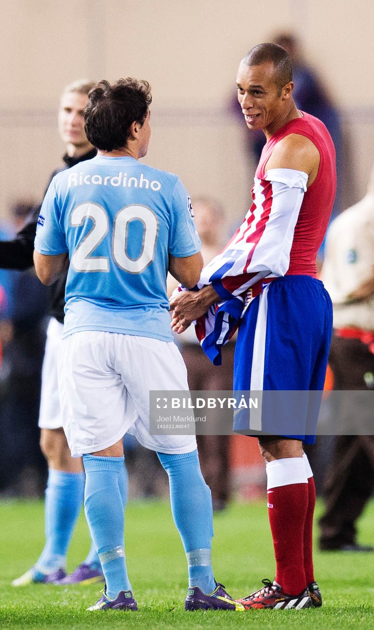 s Ricardo Ferreira Da Silva pratar med Atletico Madrids