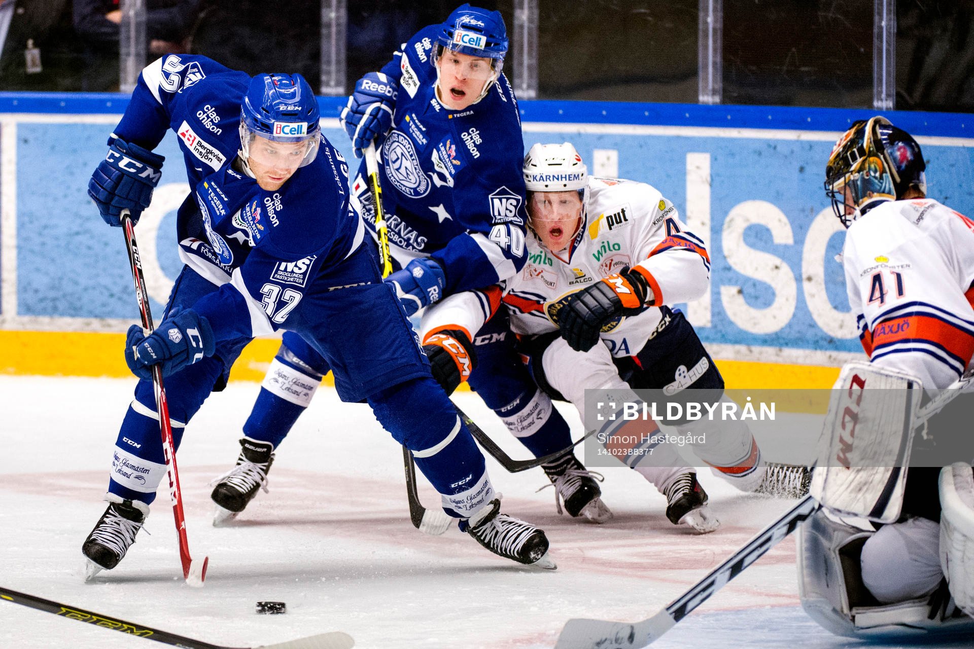 Leksands Jens Bergenström och Tomi Sallinen