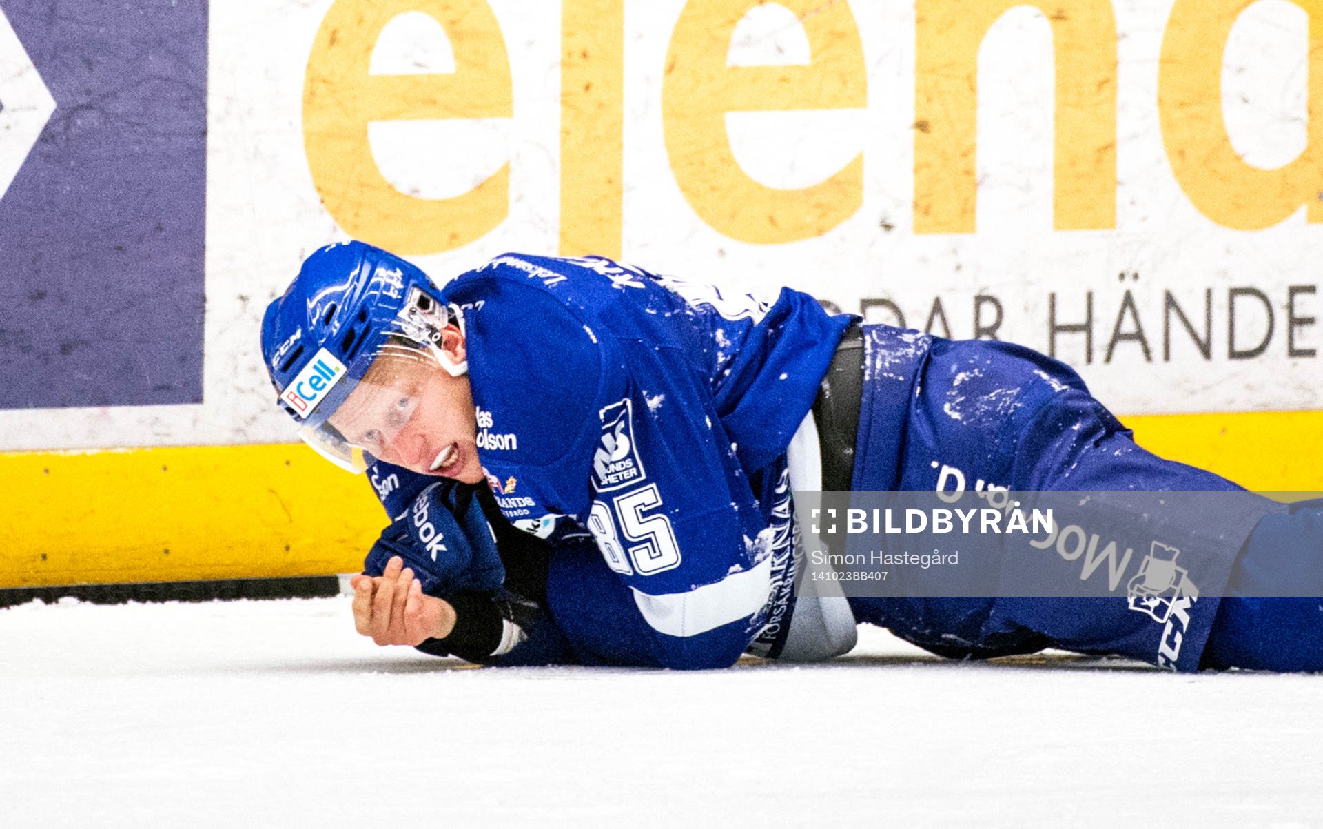 Leksands Toni Kähkönen har ont