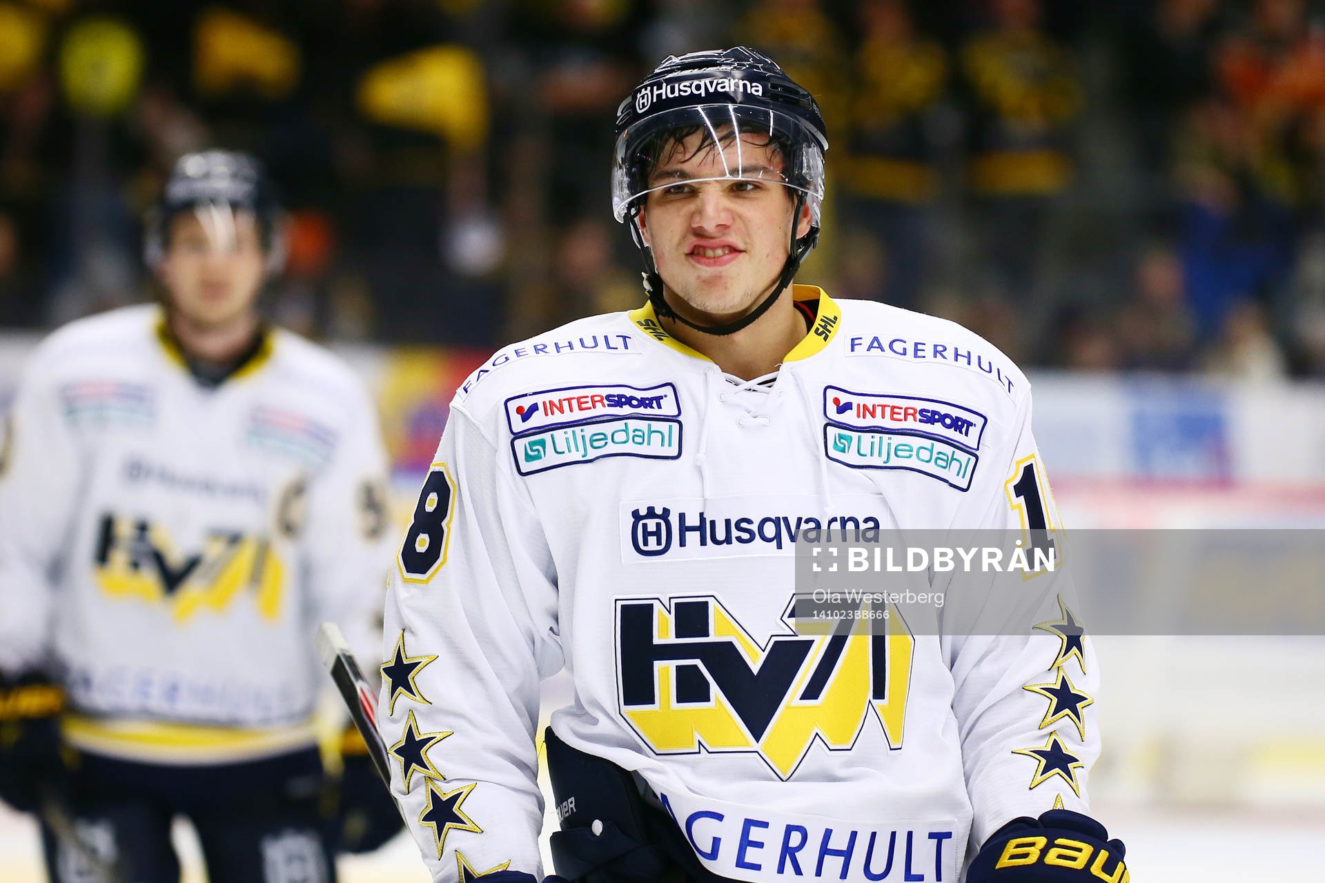 Hv71s Kevin Fiala hånade Skellefteås bås