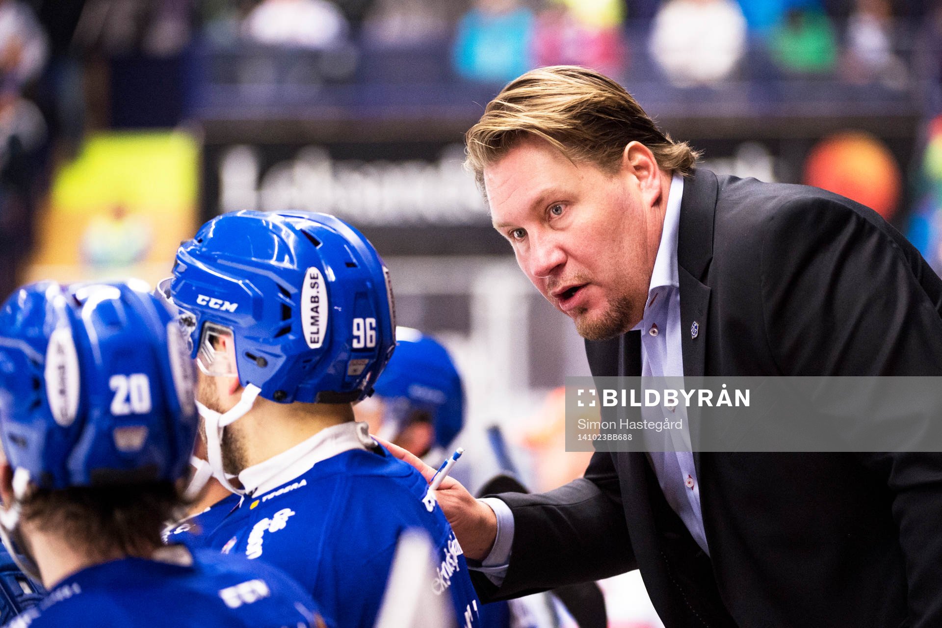 Leksands Huvudtränare Andreas Appelgren