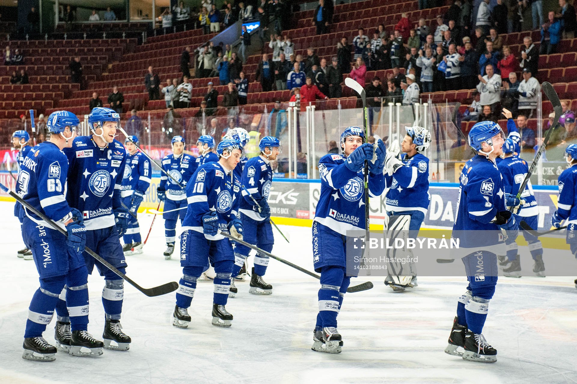 Leksands Fredrik Händemark, Johan Ryno, Brian Connelly,
