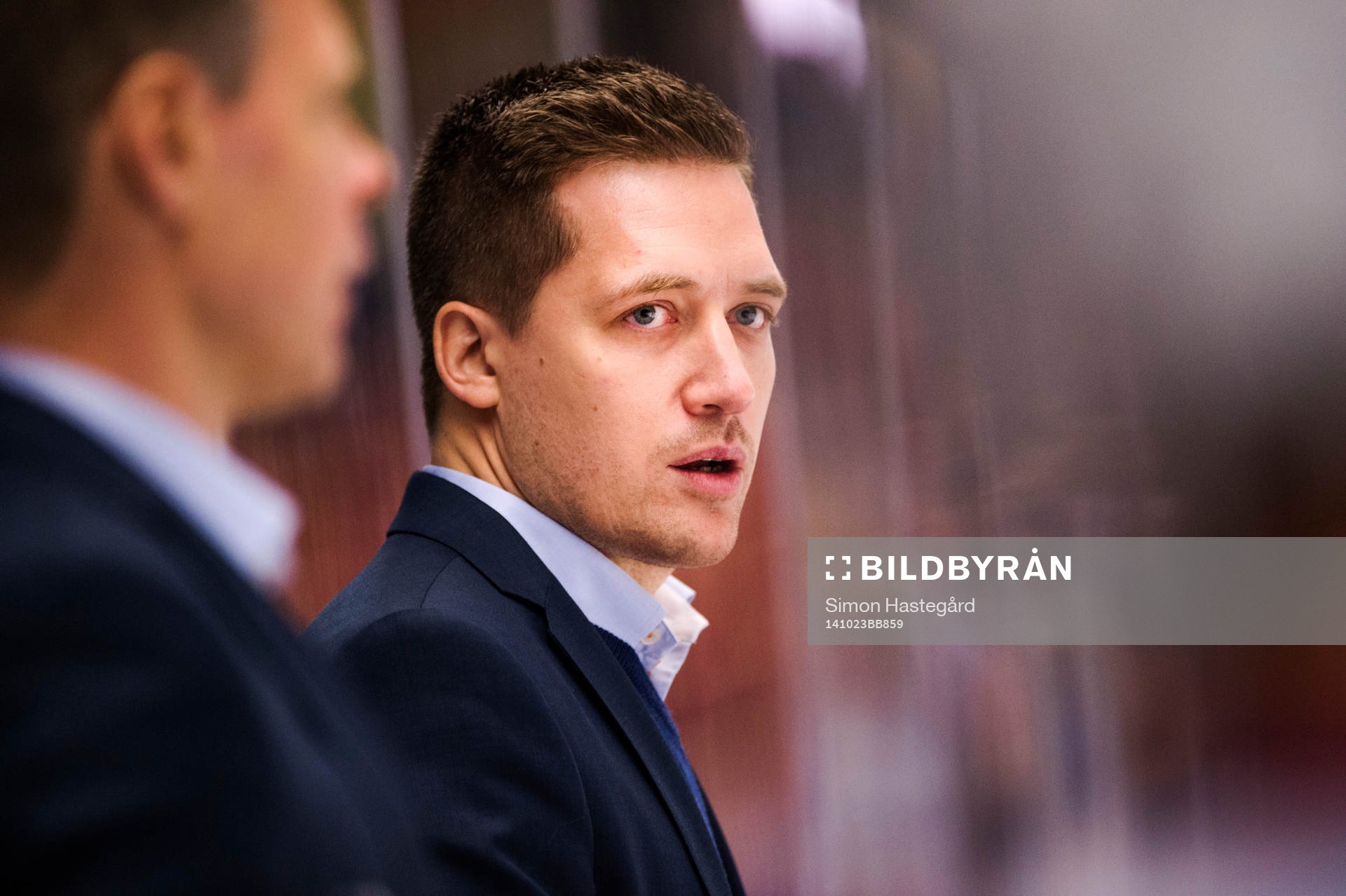 Växjös huvudtränare Sam Hallam
