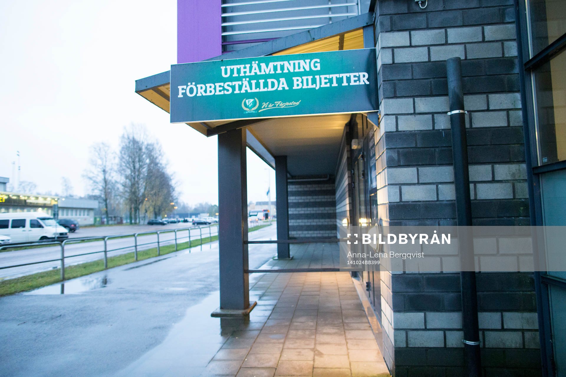 Löfbergs Arenas biljettlucka