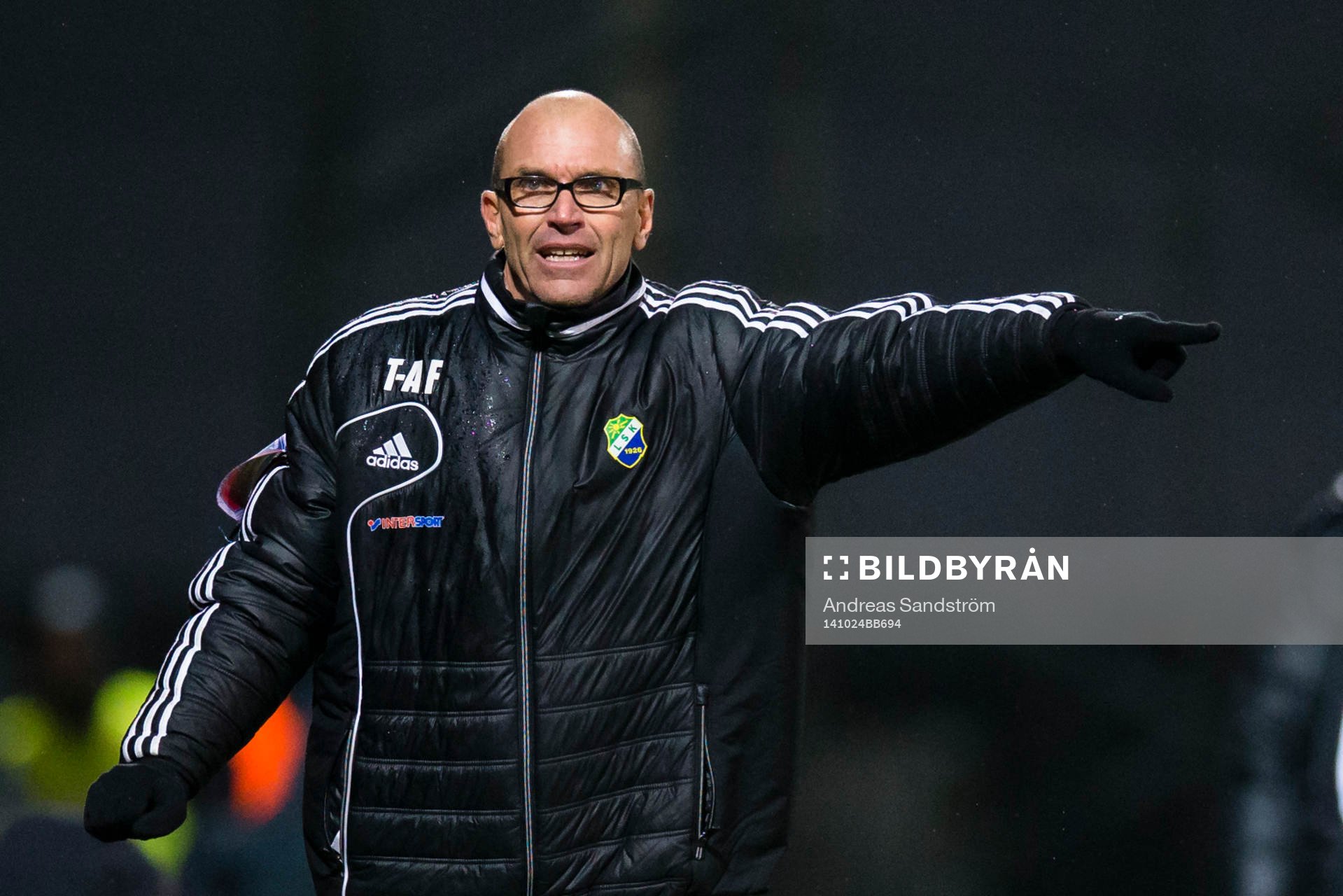Ljungskiles tränare Tor-Arne Fredheim ger direktiv
