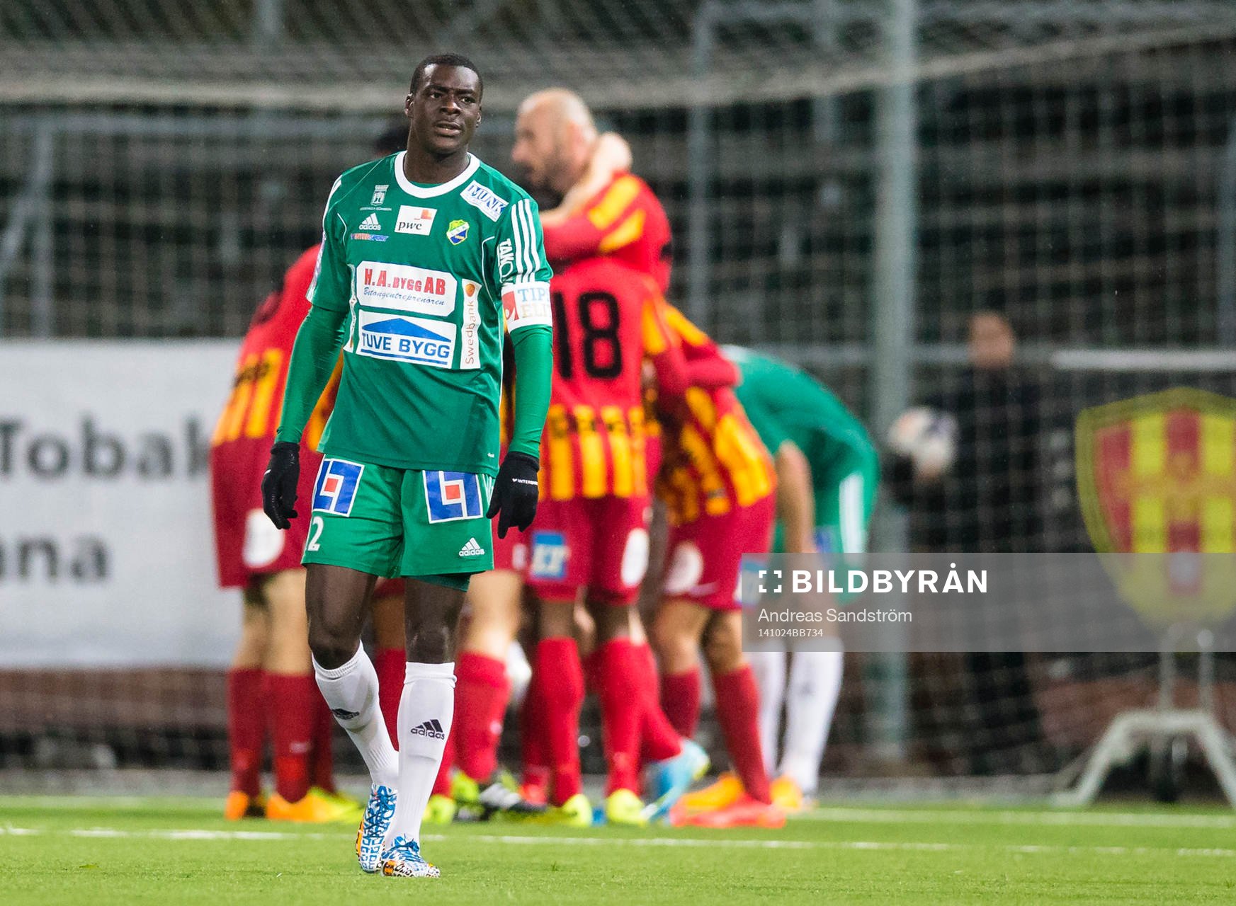 Ljungskiles Ken Sema ser deppig ut