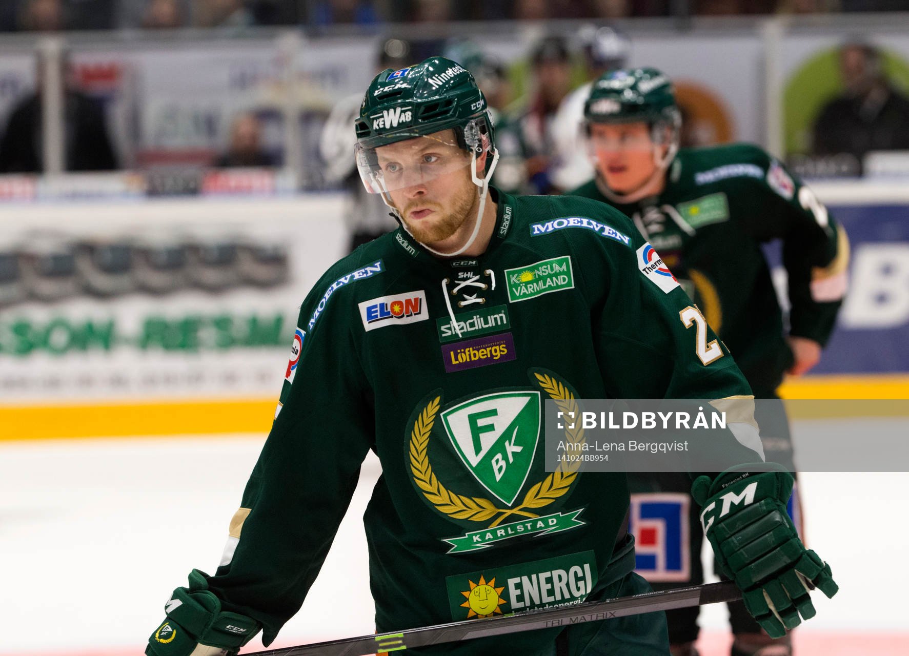 Färjestads Joachim Rohdin deppar