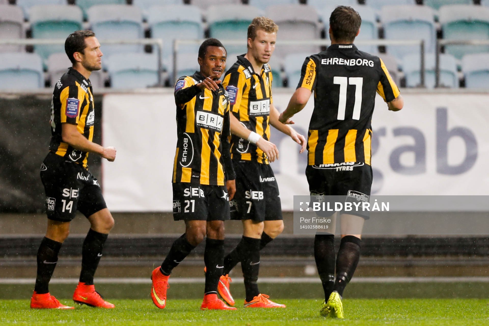 Häckens Martin Ericsson, Nasiru Mohammed, Simon Gustafson