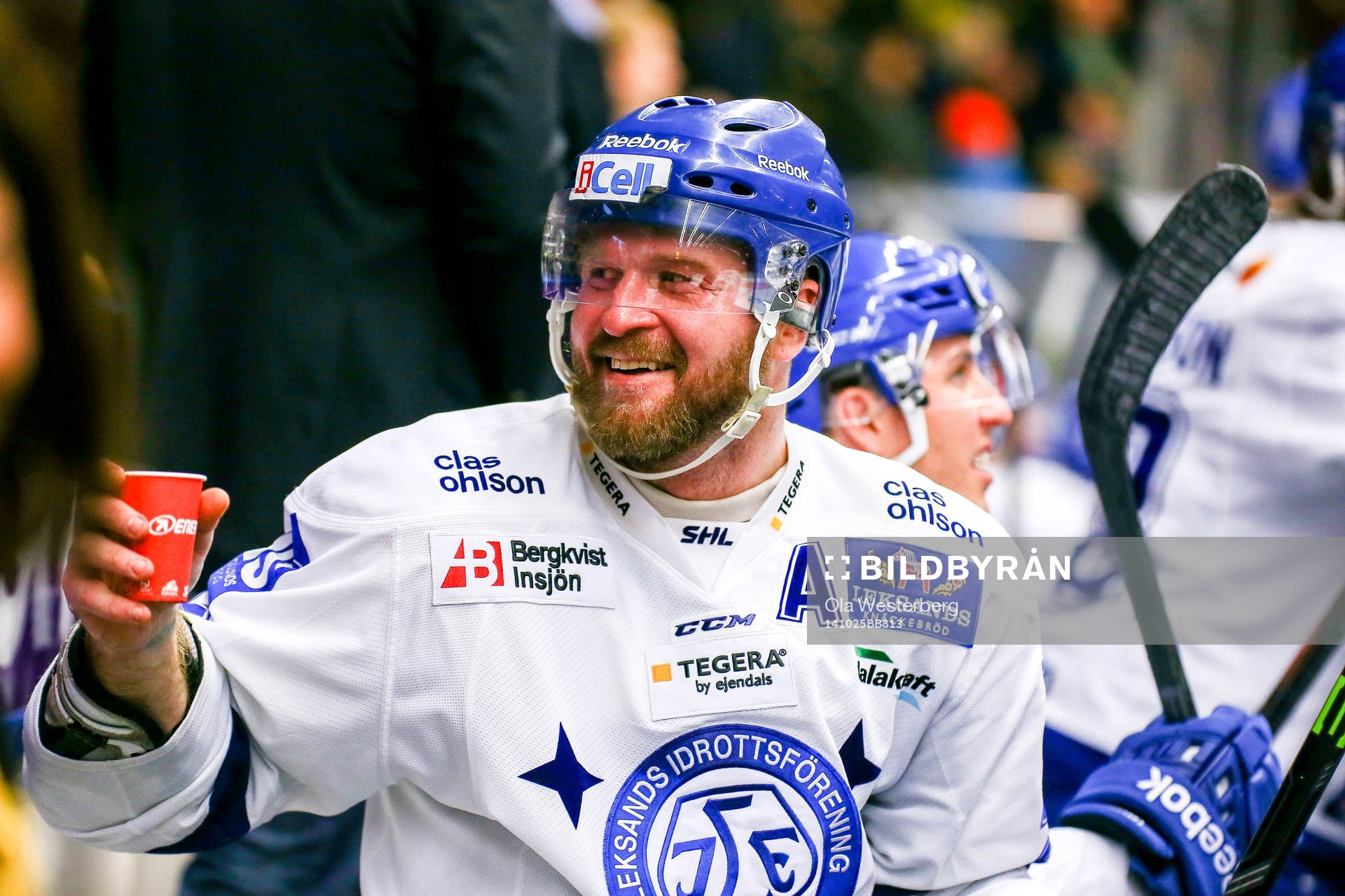 Leksands Jonas Frögren får kaffe