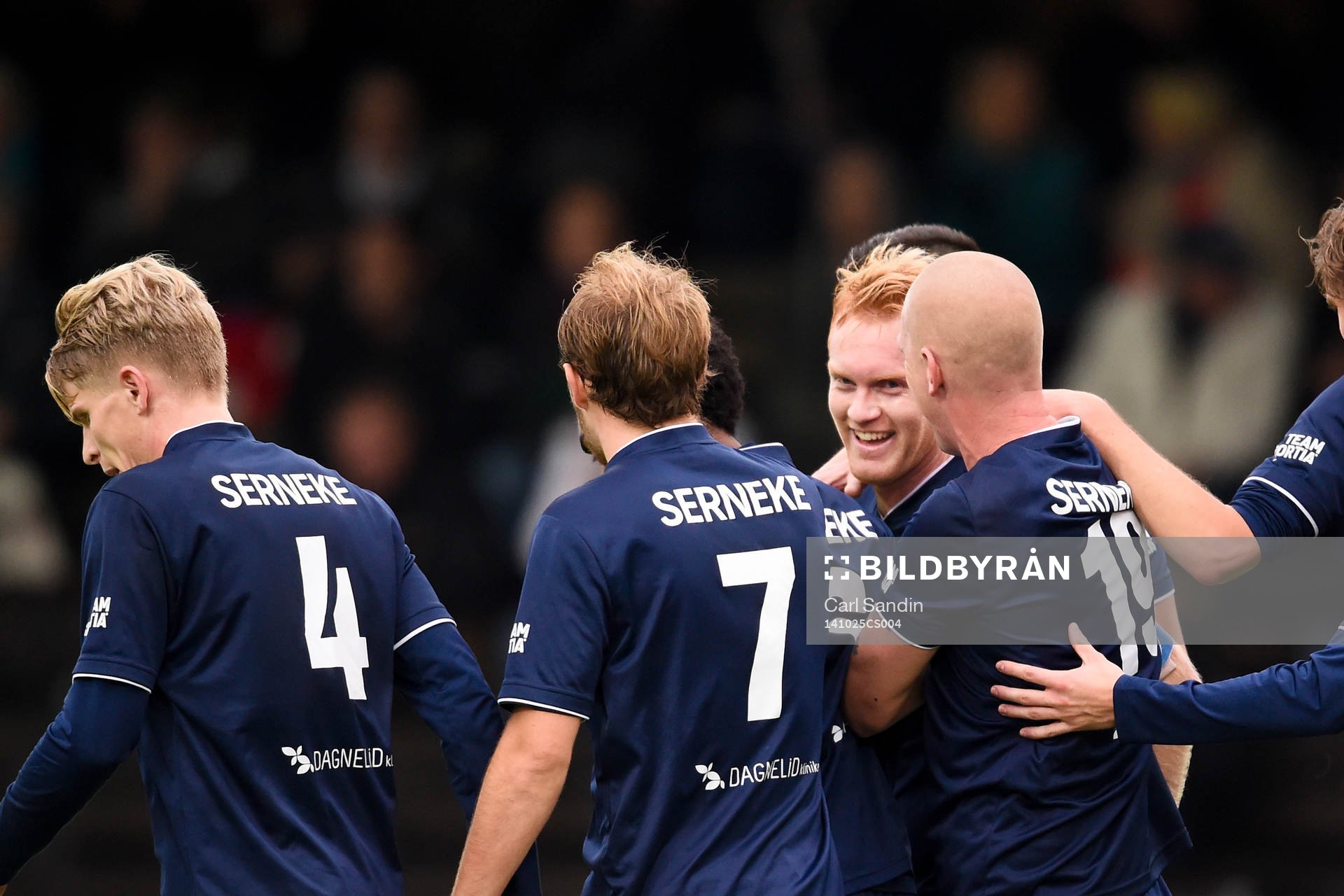Utsiktens spelare jublar