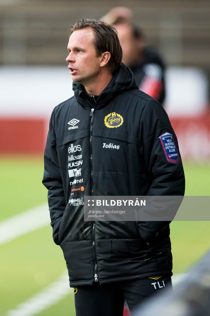 Elfsborgs assisterande tränare Tobias Linderoth