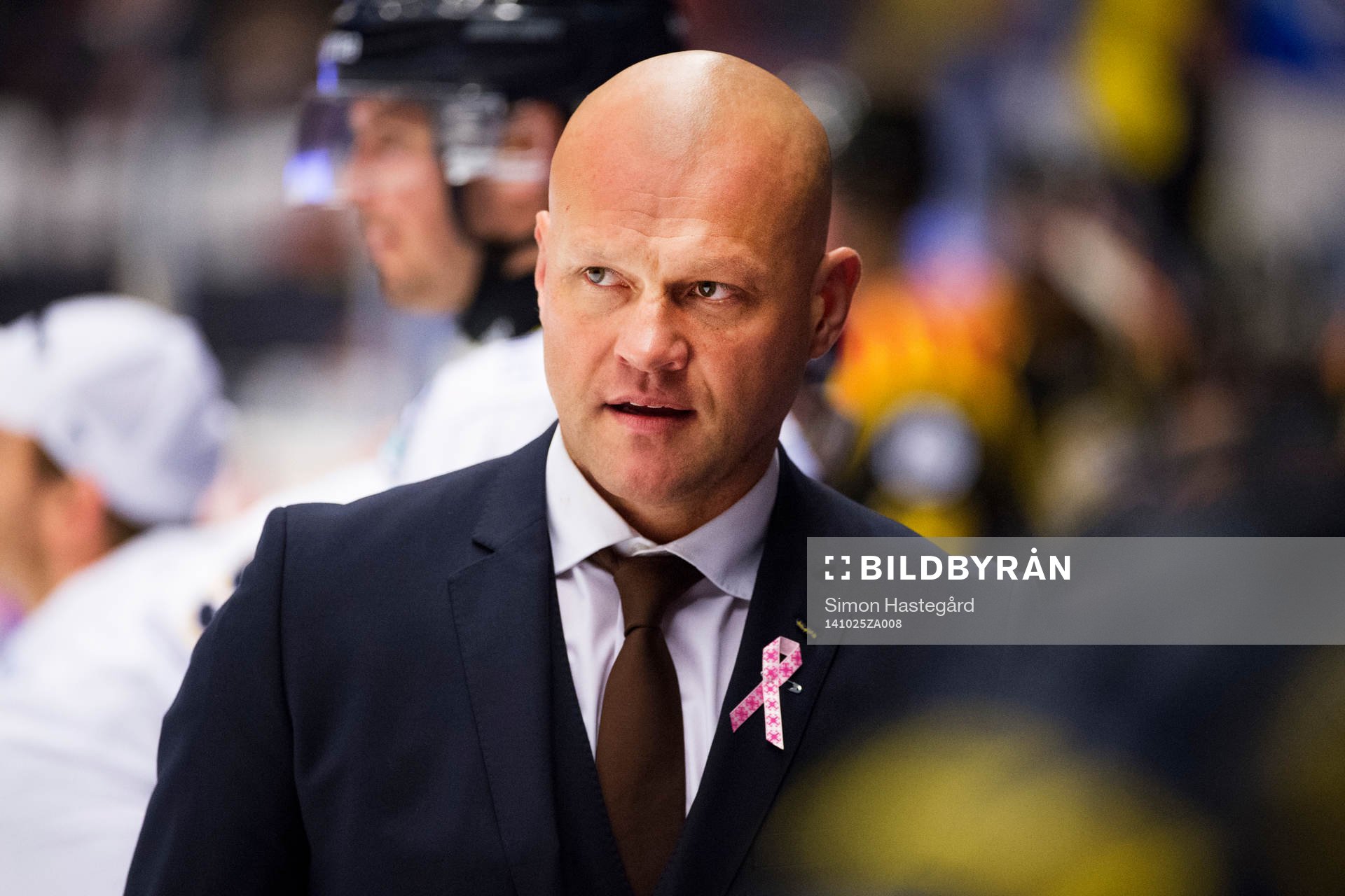HV71s huvudtränare Andreas Johansson