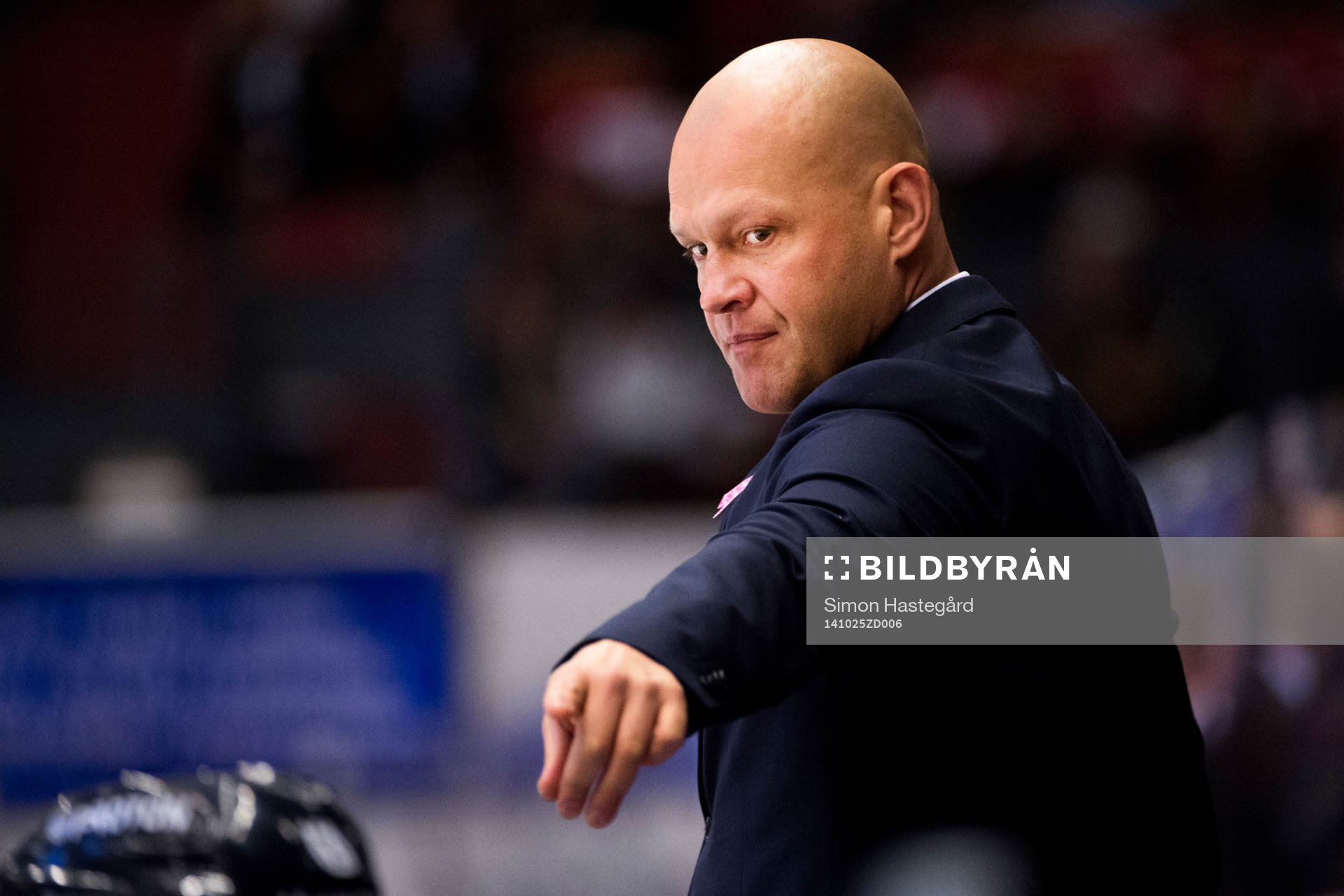 HV71s huvudtränare Andreas Johansson