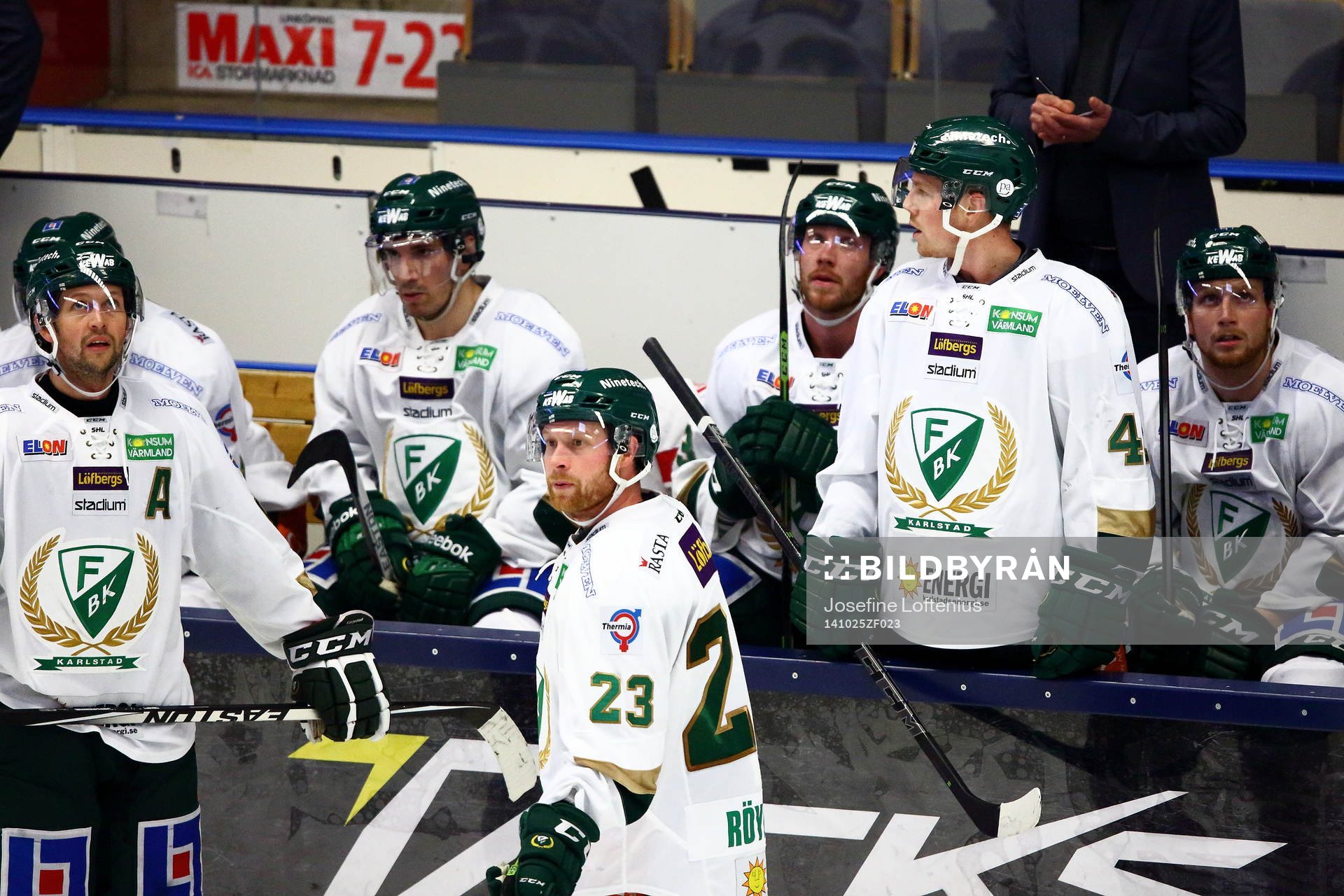 Färjestads spelare deppar
