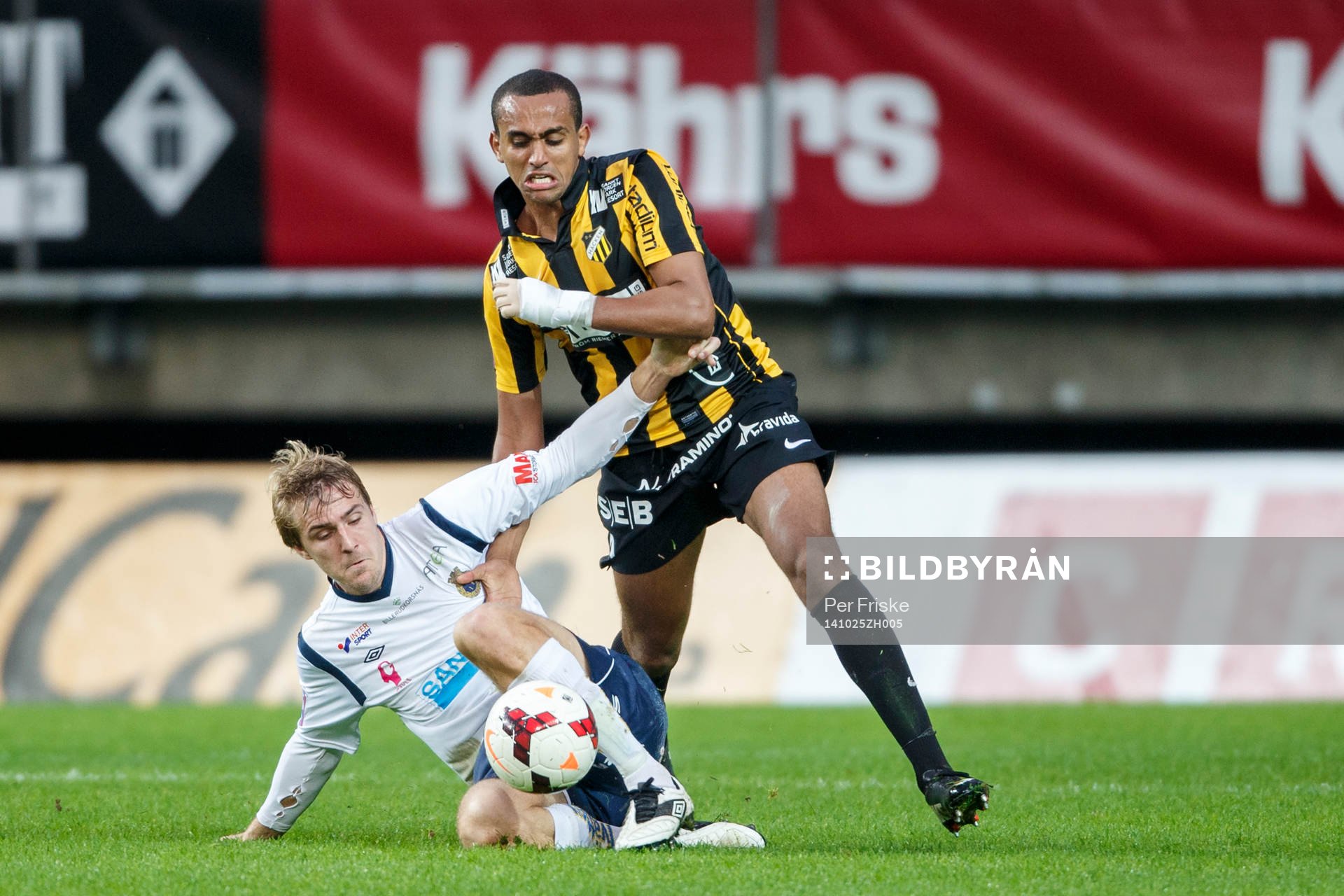 Gefles Johan Oremo och Häckens Walid Atta