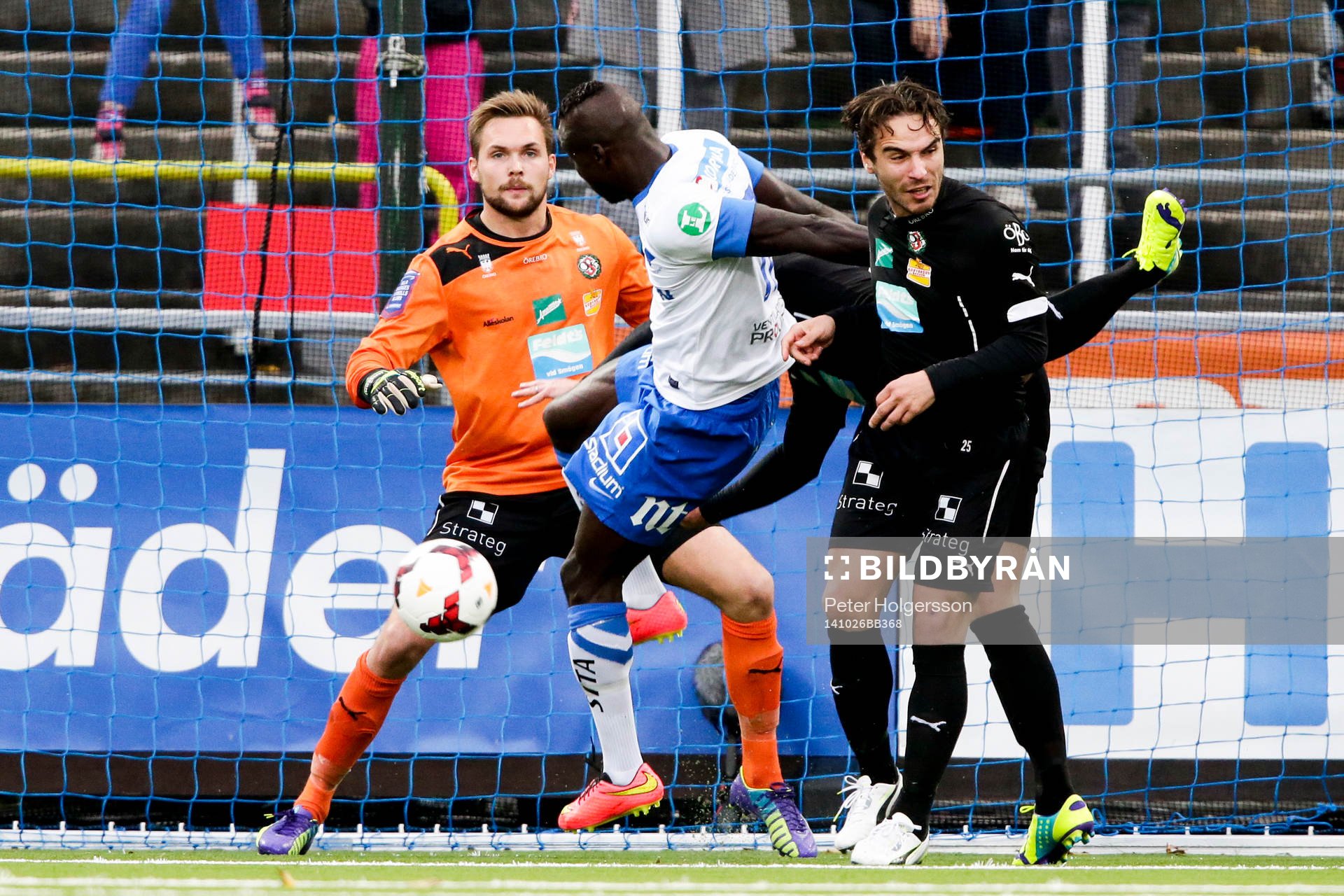Målchans för Norrköpings Alhaji Kamara
