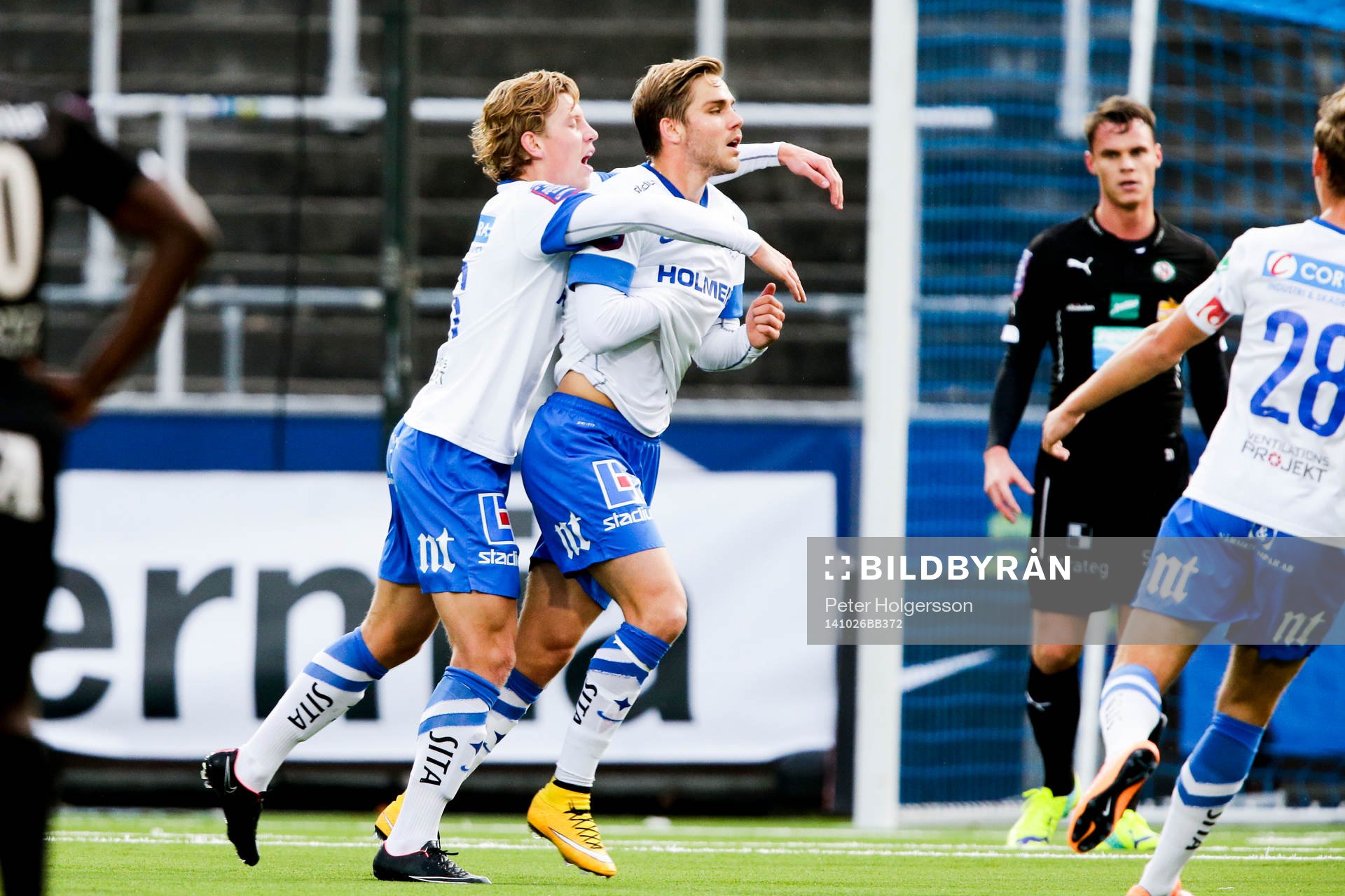 Norrköpings Christoffer Nyman jublar