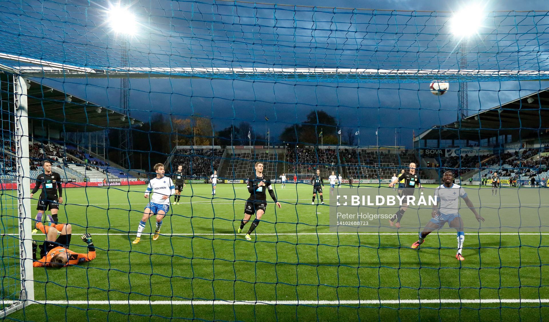Avgörande mål 2-0 av Norrköpings Emir Kujovic förbi