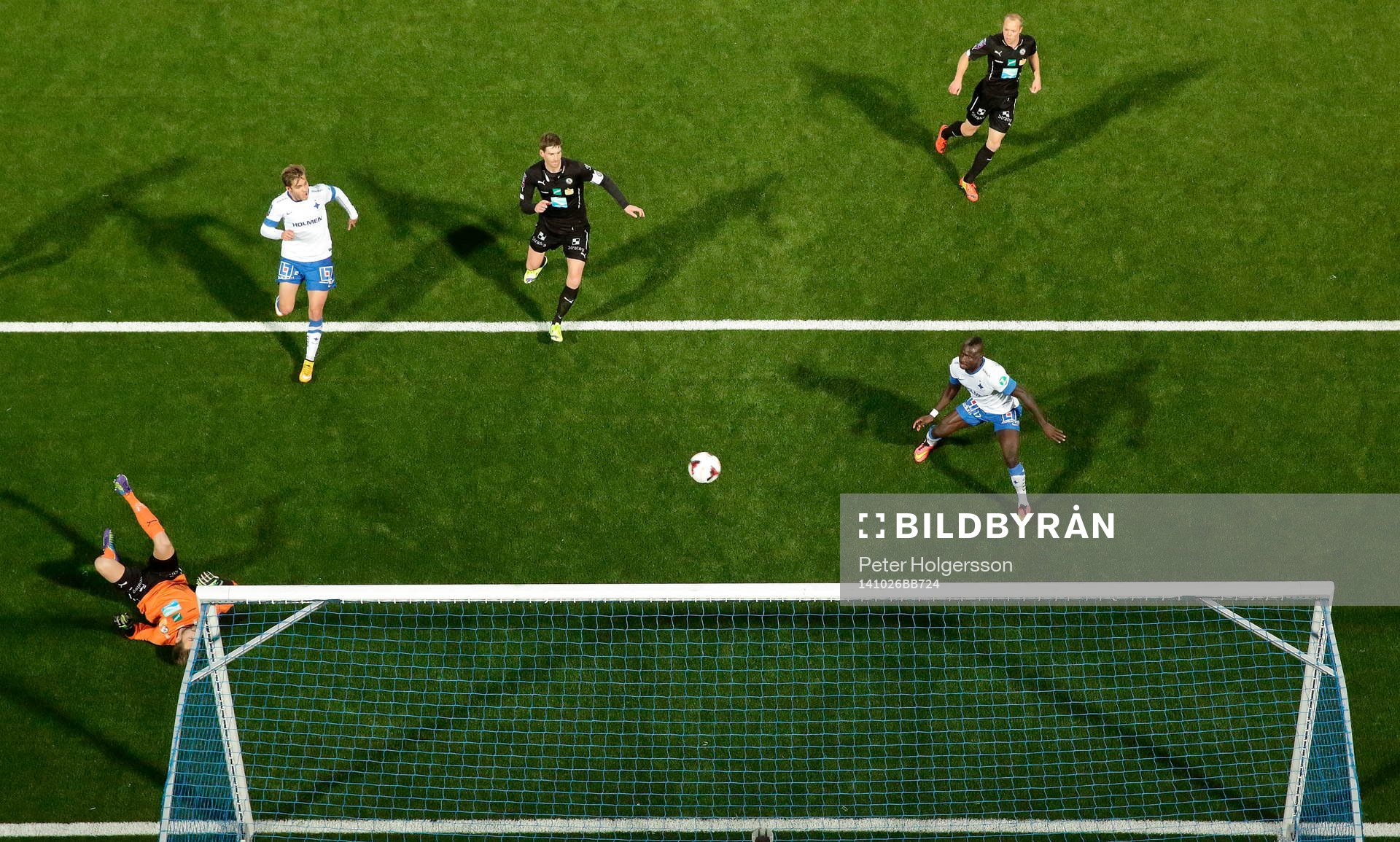 Avgörande mål 2-0 av Norrköpings Emir Kujovic förbi