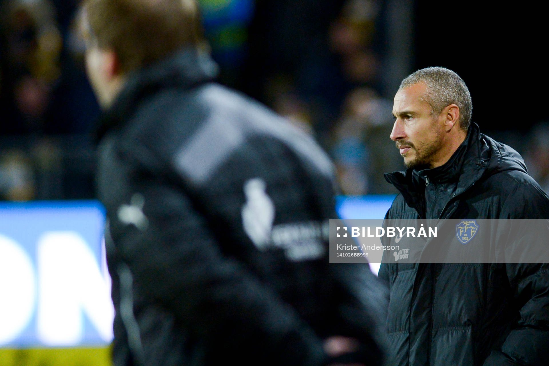 Falkenbergs tränare Henrik Larsson
