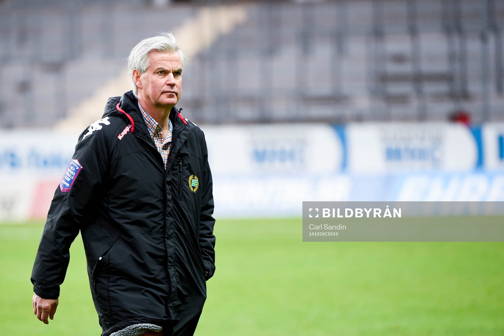 Hammarbys tränare Nanne Bergstrand deppar