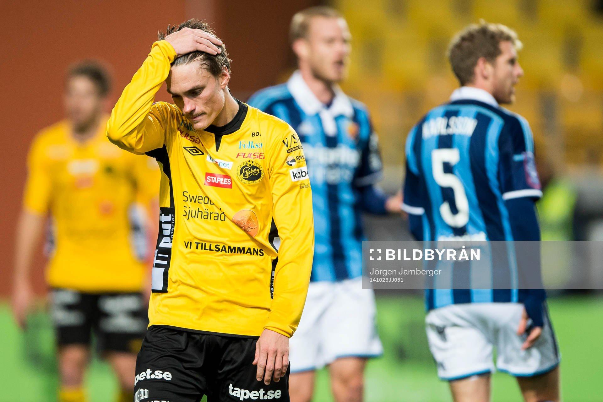 Elfsborgs Lasse Nilsson deppar