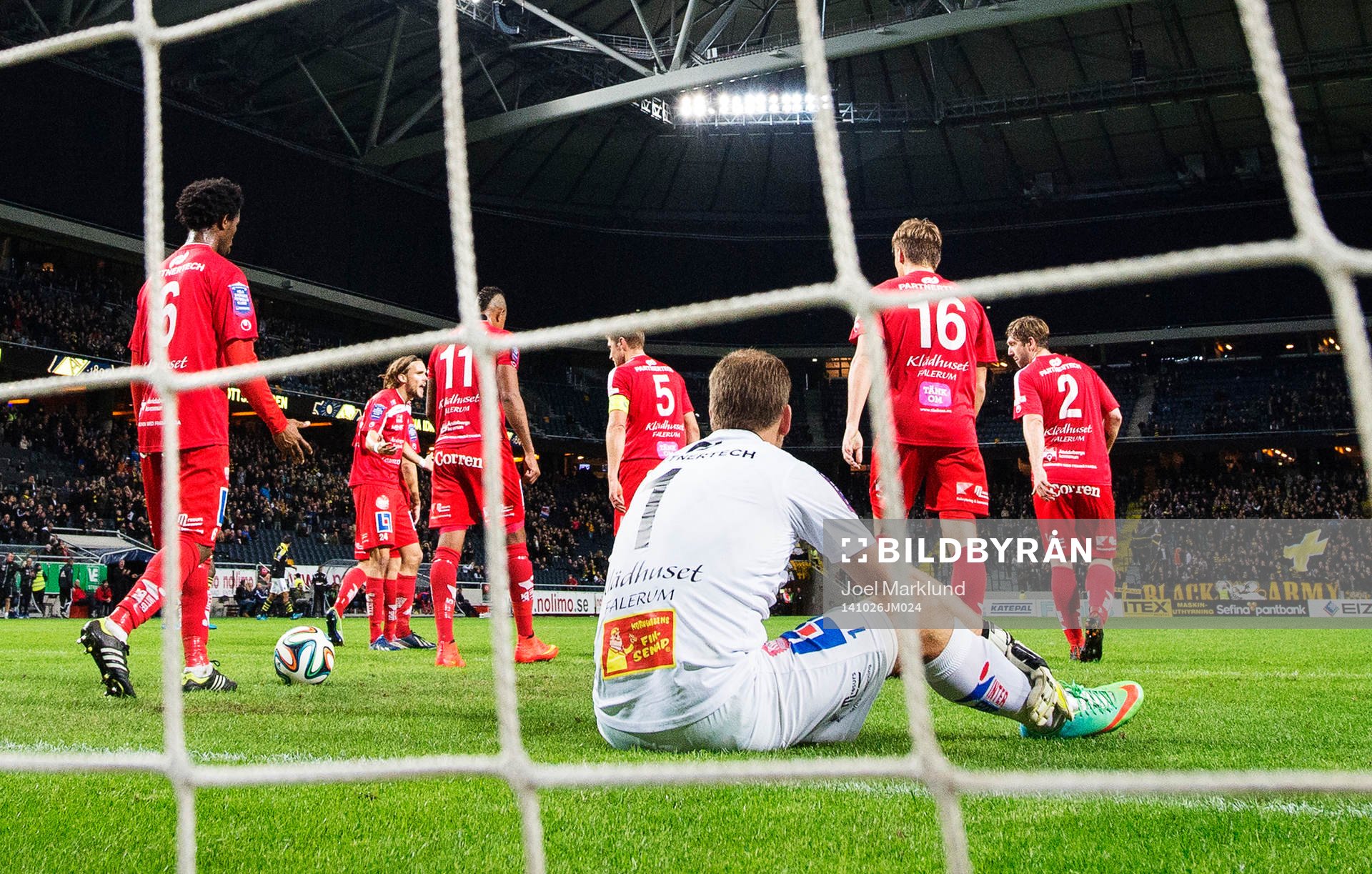 Åtvidabergs målvakt Henrik Gustavsson och hans