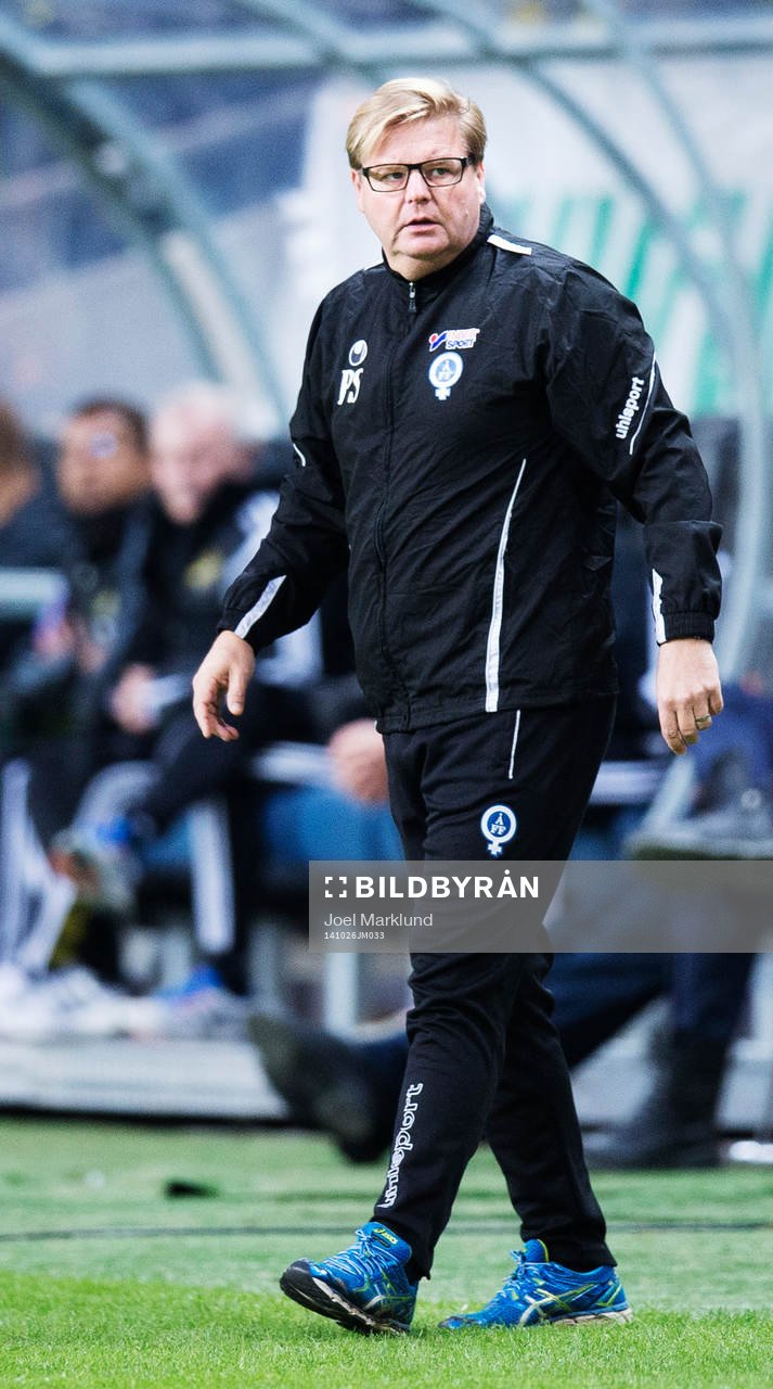 Åtvidabergs tränare Peter Swärdh