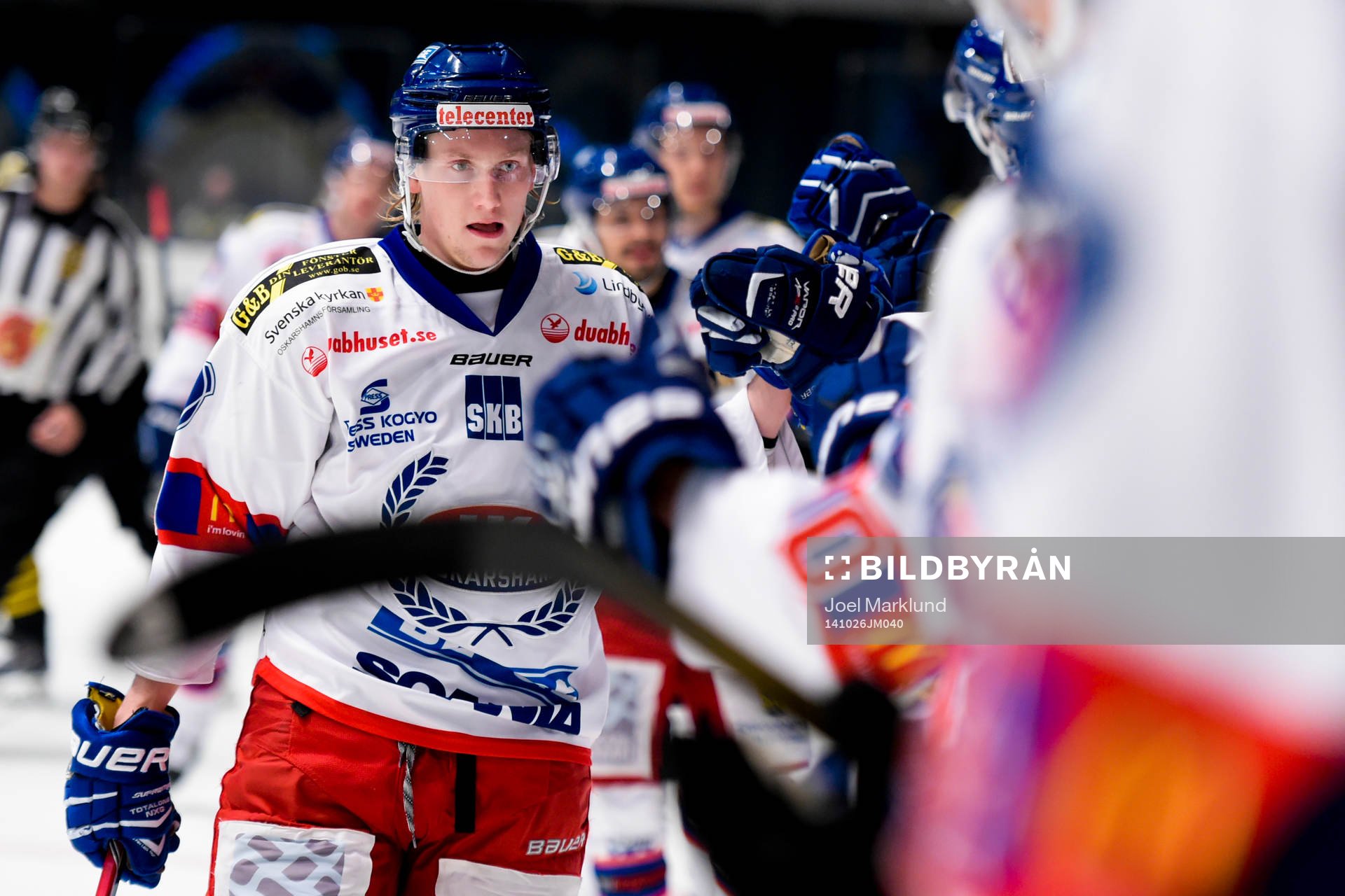 Oskarshamn Emil Kristensen Löjborg jublar