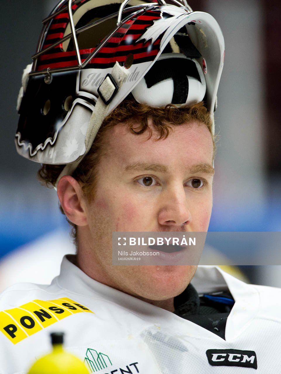 Asplövens målvakt Daniel Spence