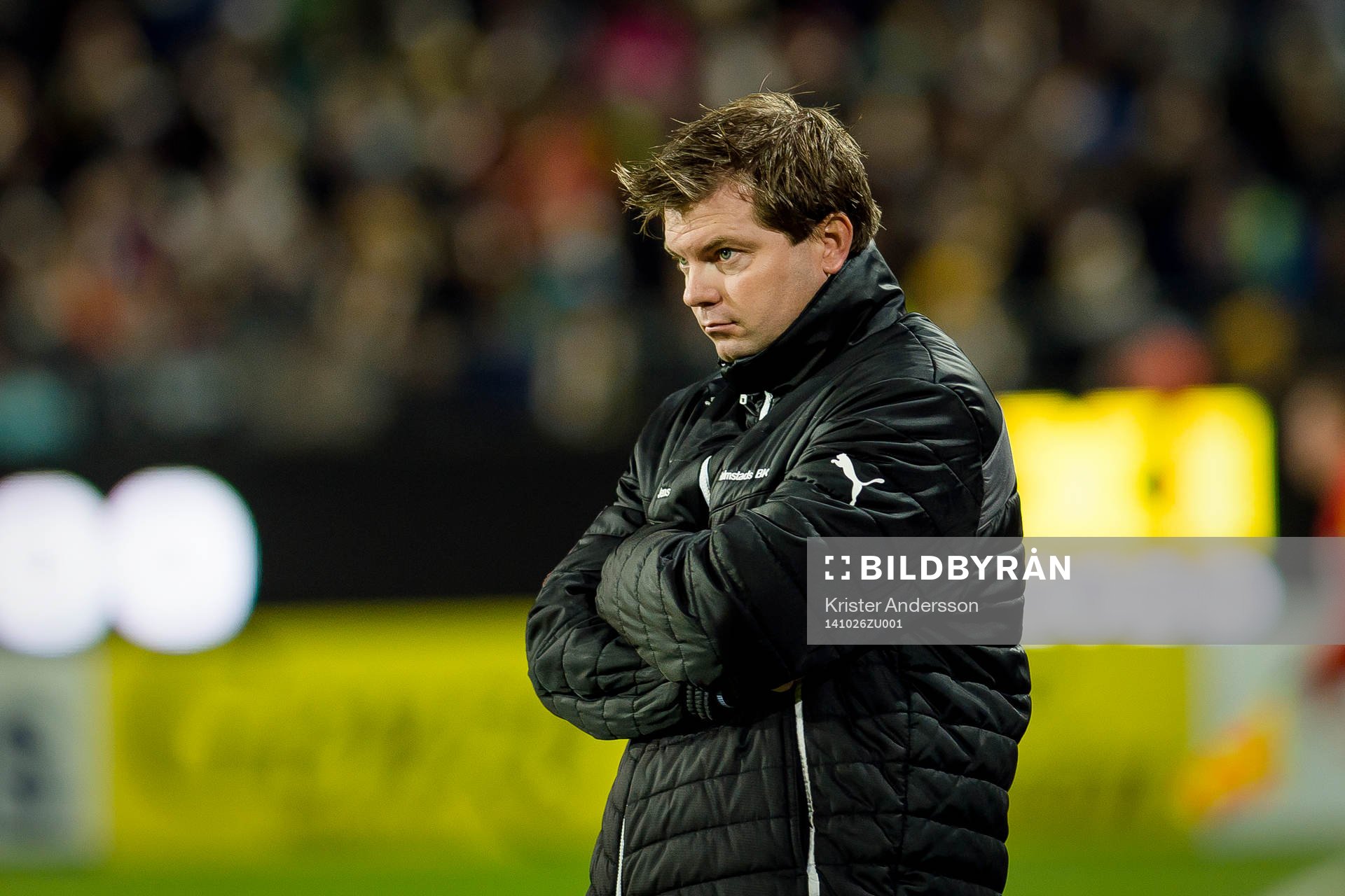 Halmstads tränare Jens Gustafsson
