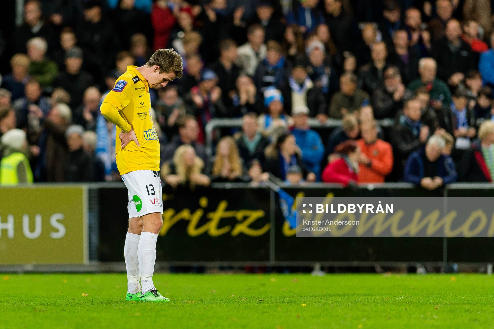 Falkenbergs Adam Eriksson deppar